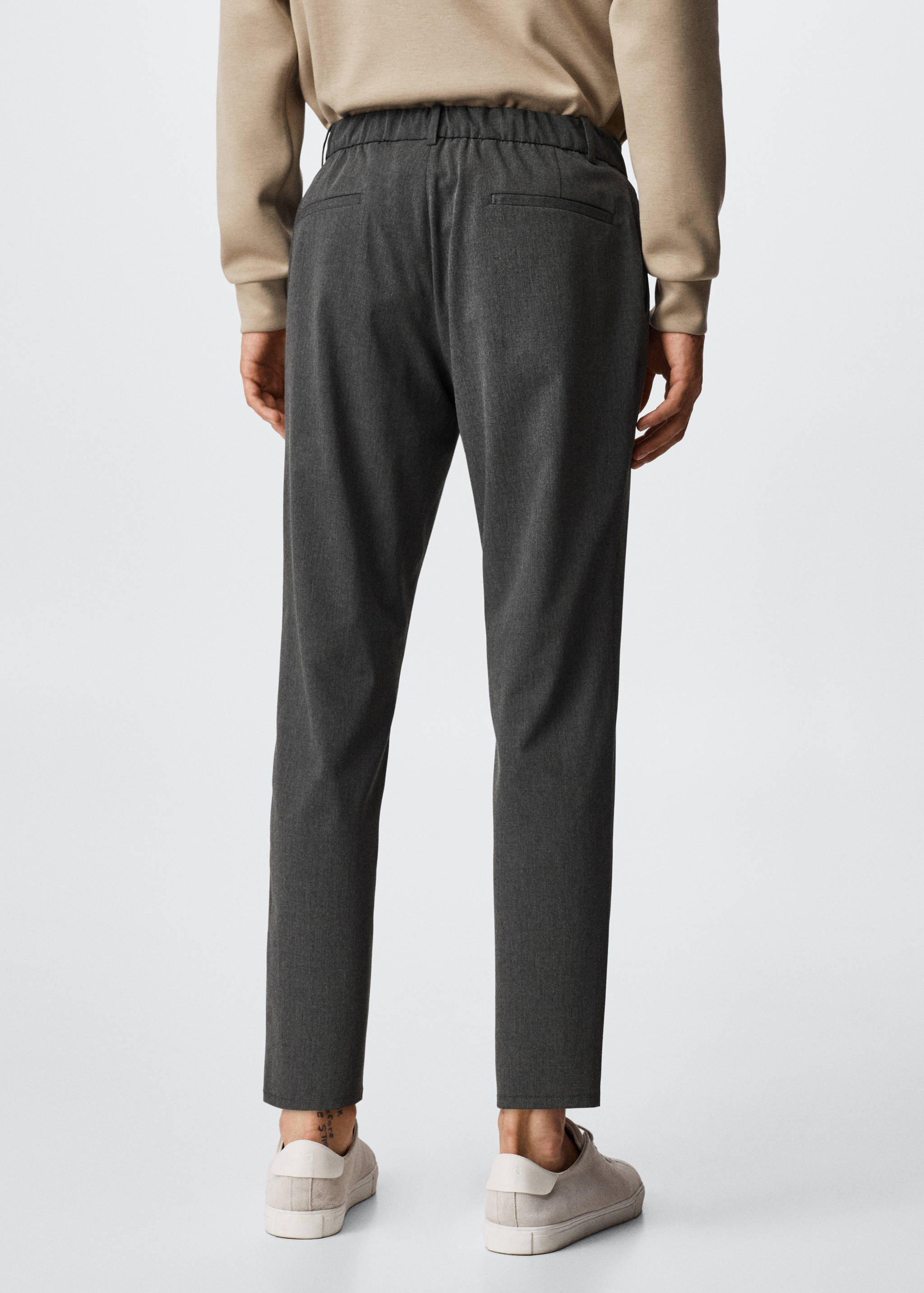 Pantalon tapered-fit stretch - Verso de l’article