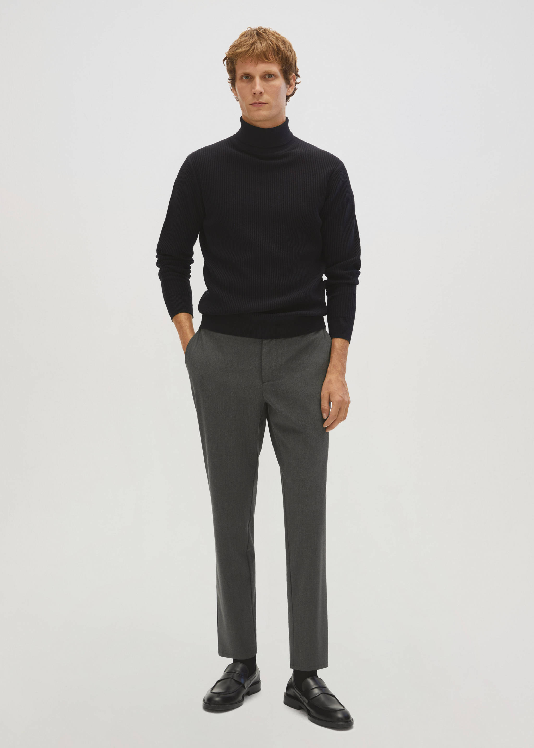 Pantalon tapered-fit stretch - Détail de l'article 7