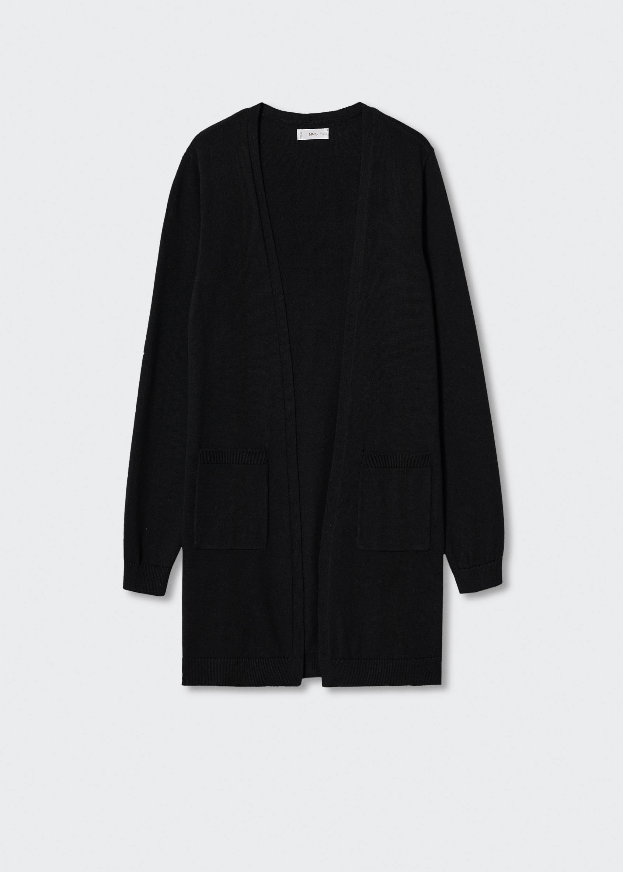 Cardigan i strikket bomull - Artikkel uten modell