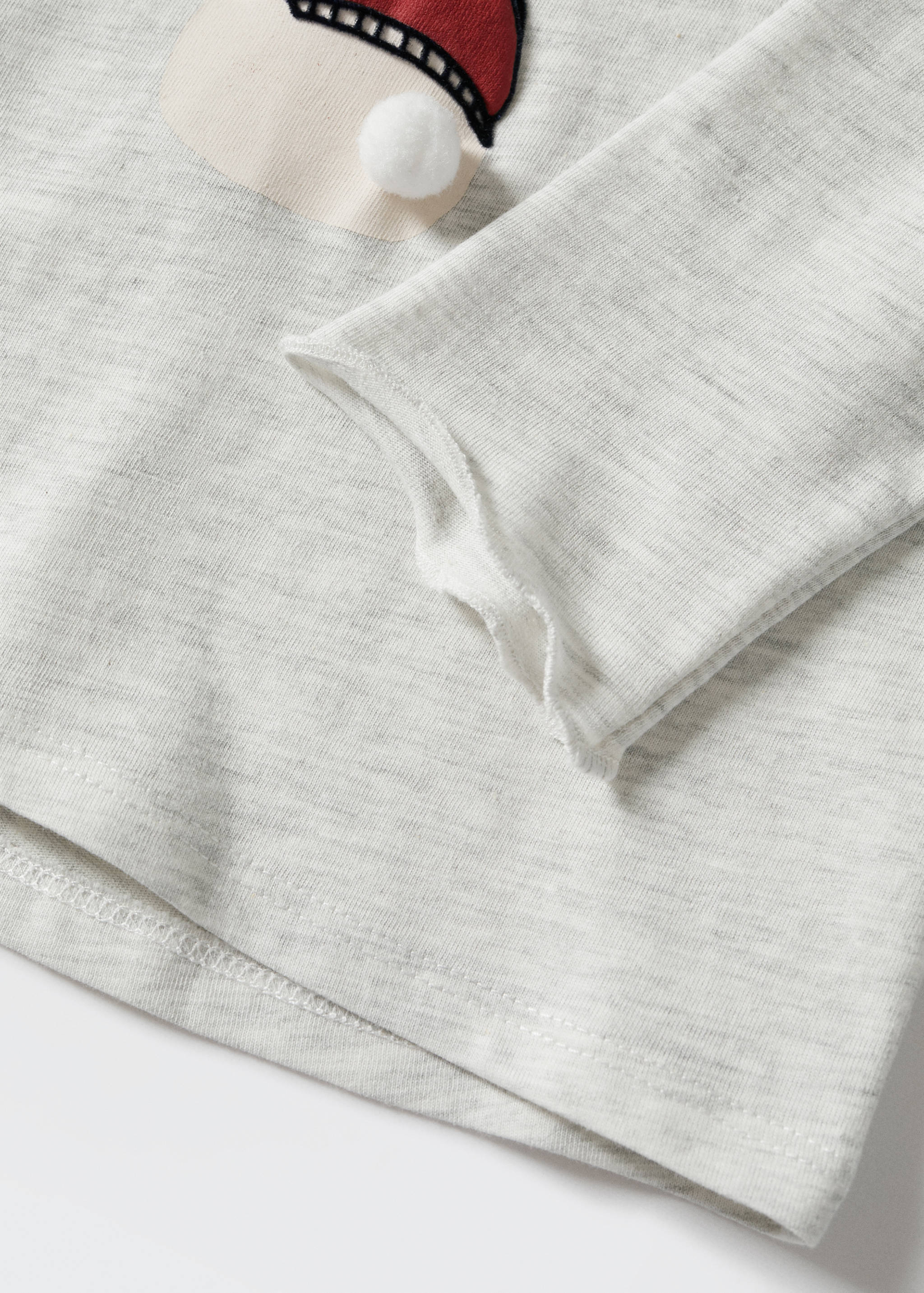 Camiseta manga larga estampada - Detalle del artículo 8