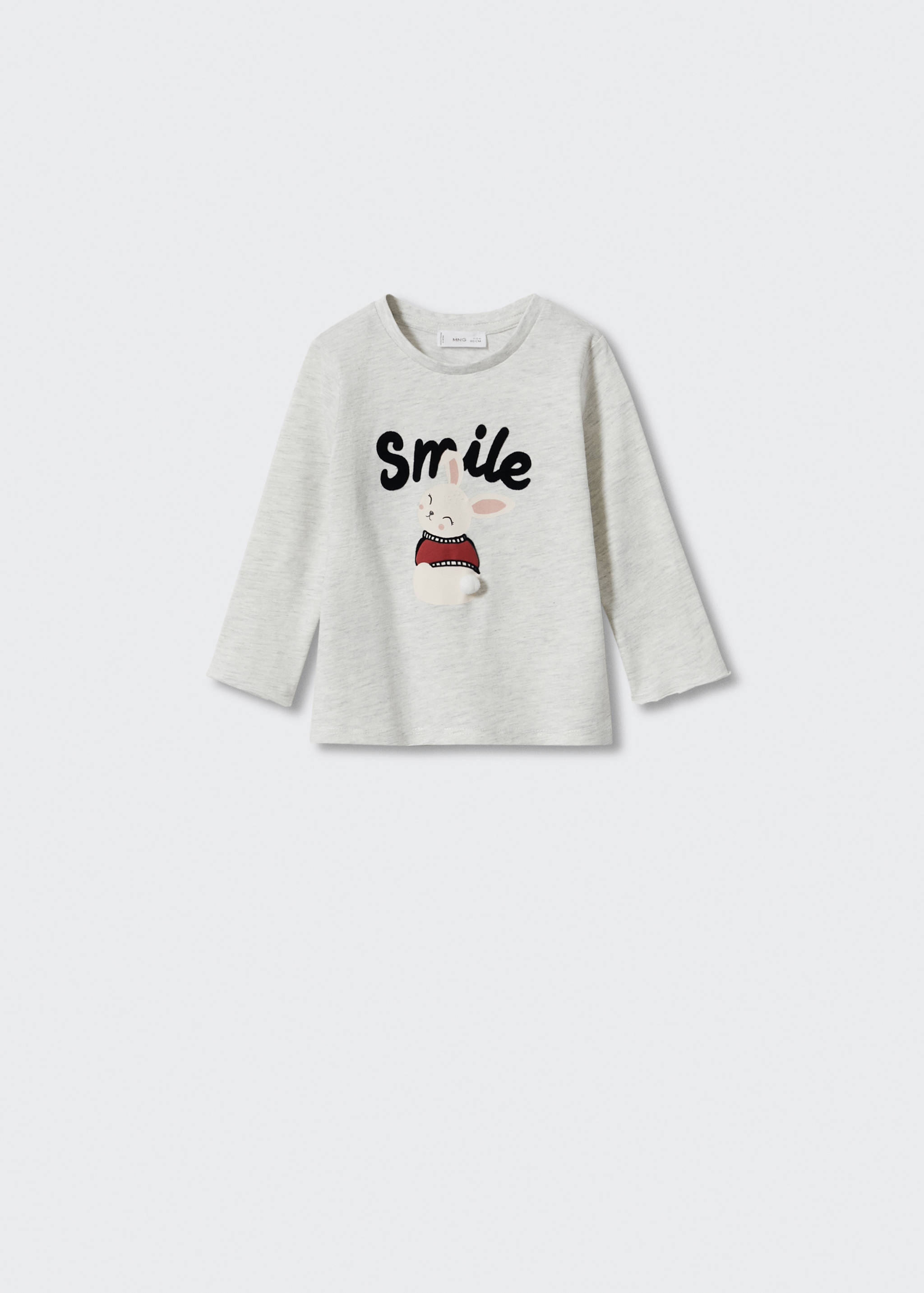 Camiseta manga larga estampada - Artículo sin modelo