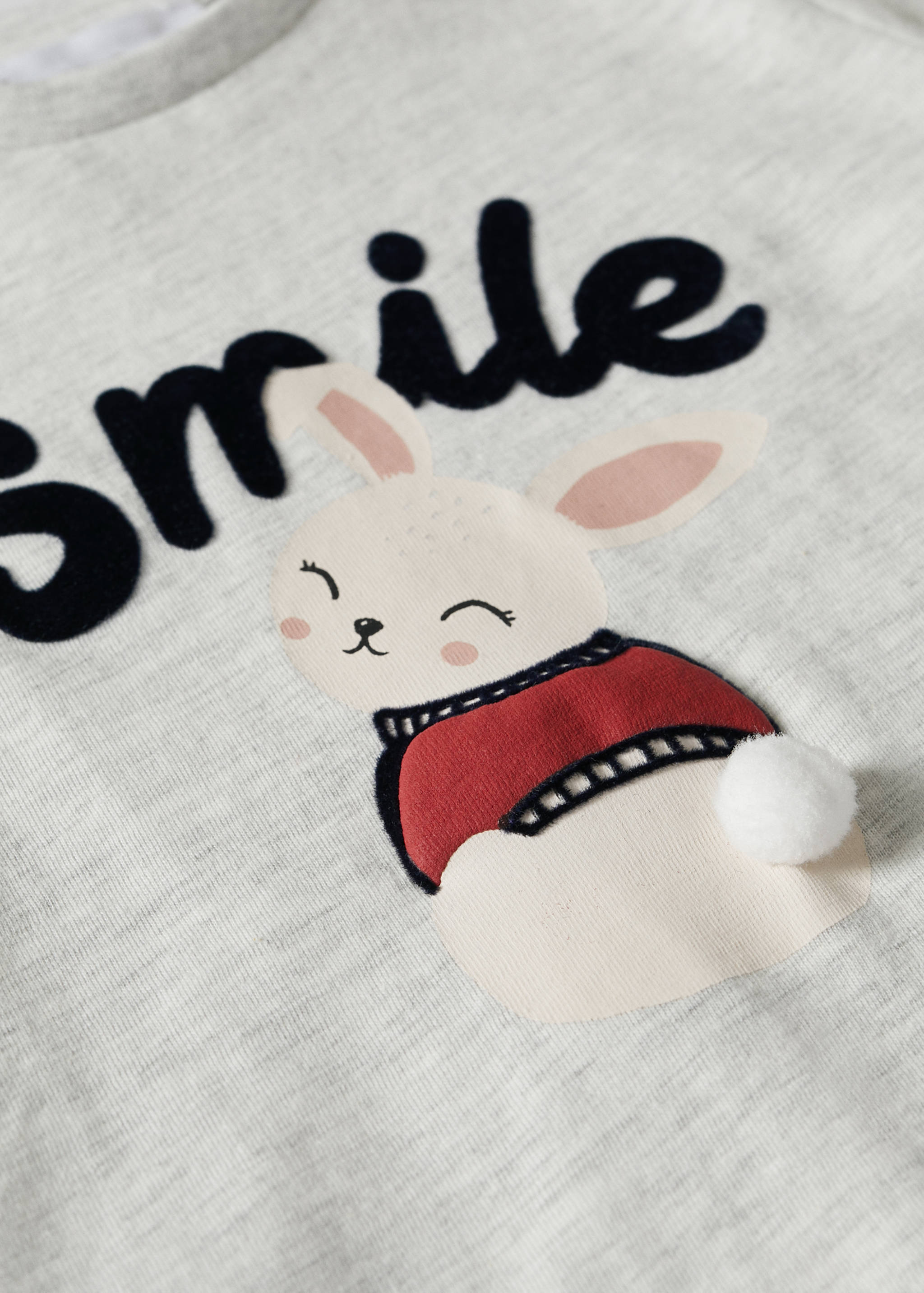 Camiseta manga larga estampada - Detalle del artículo 9