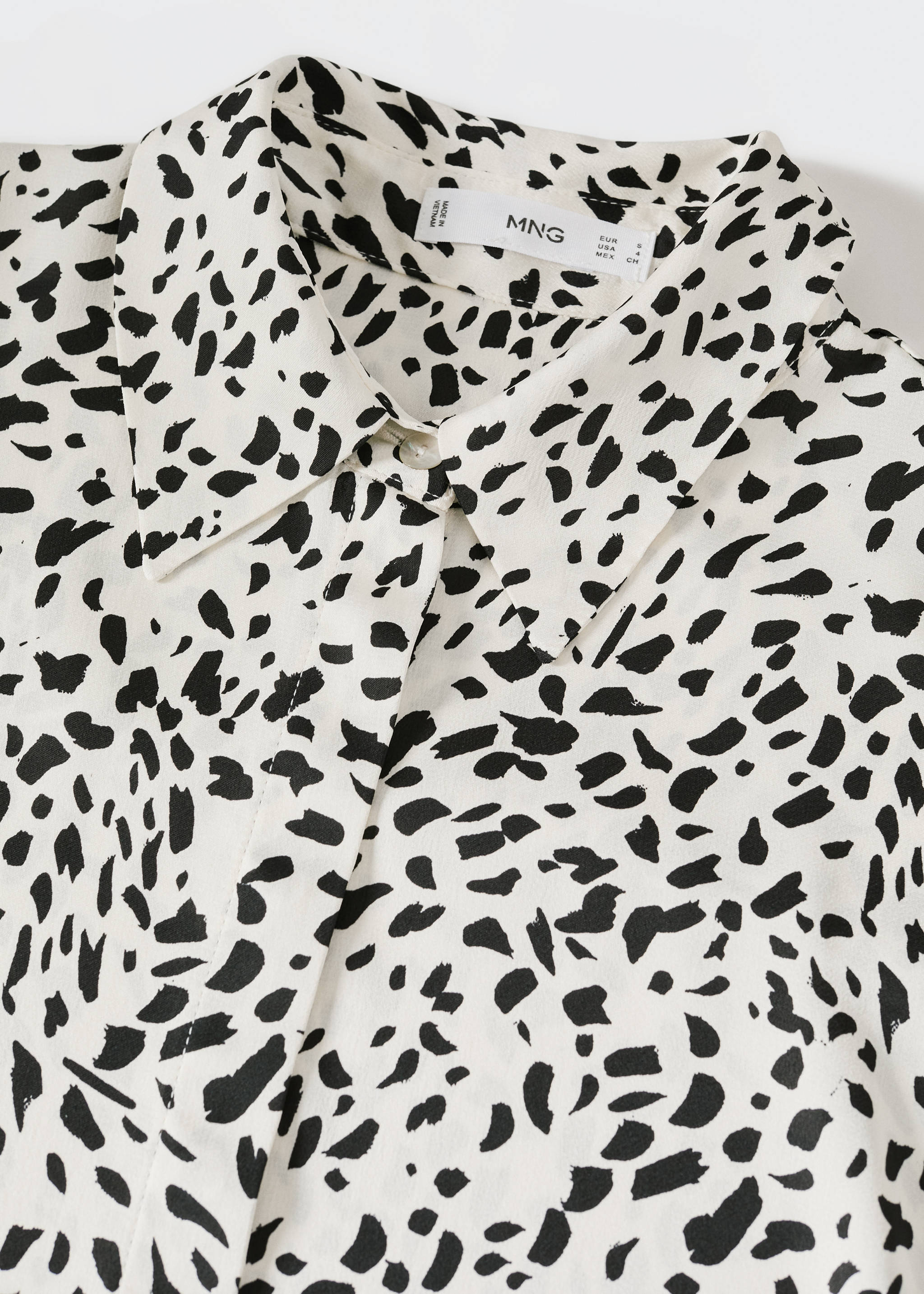 Camisa fluida satinada - Detalle del artículo 8