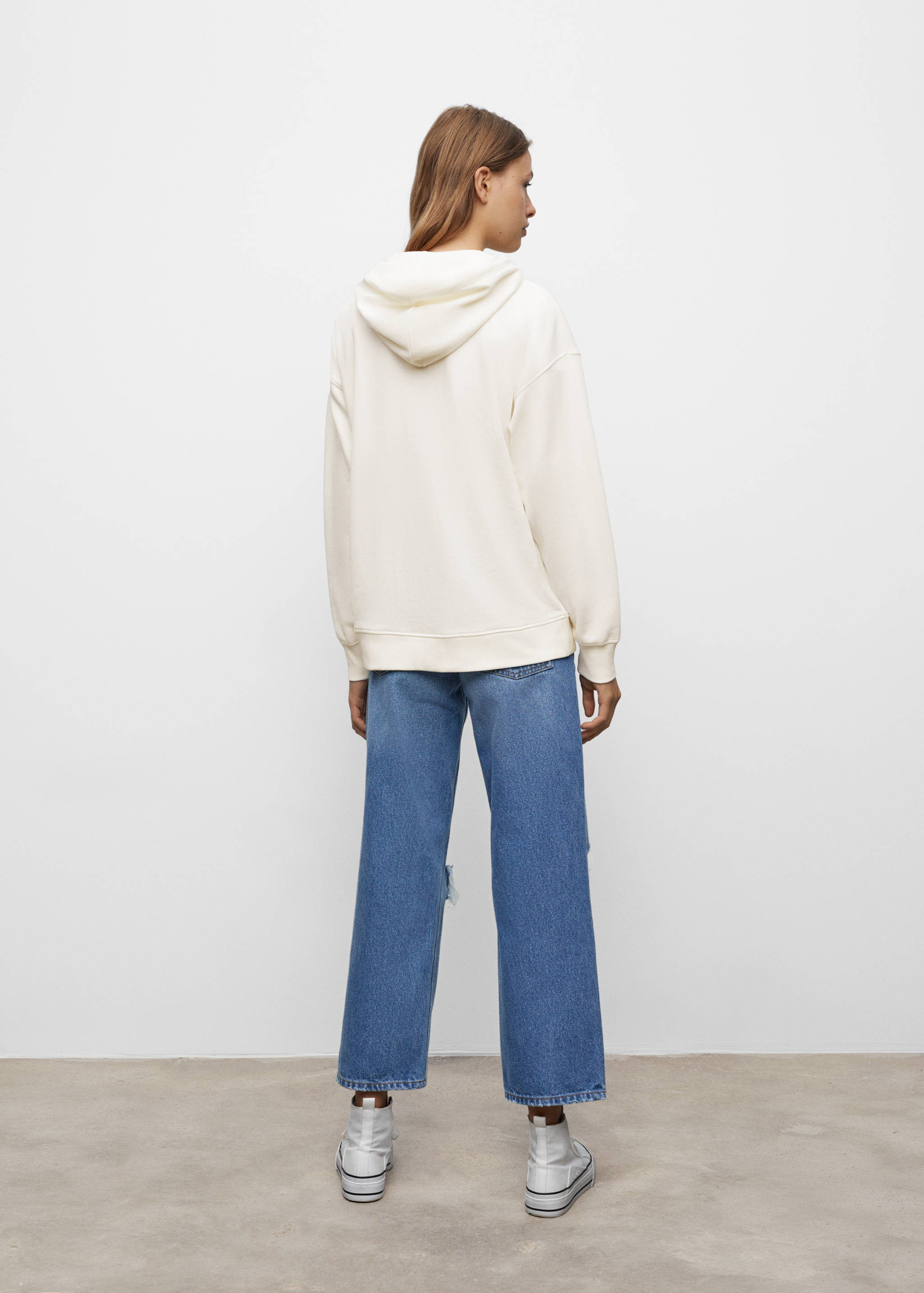 Oversized hoodie - Reverse of the article