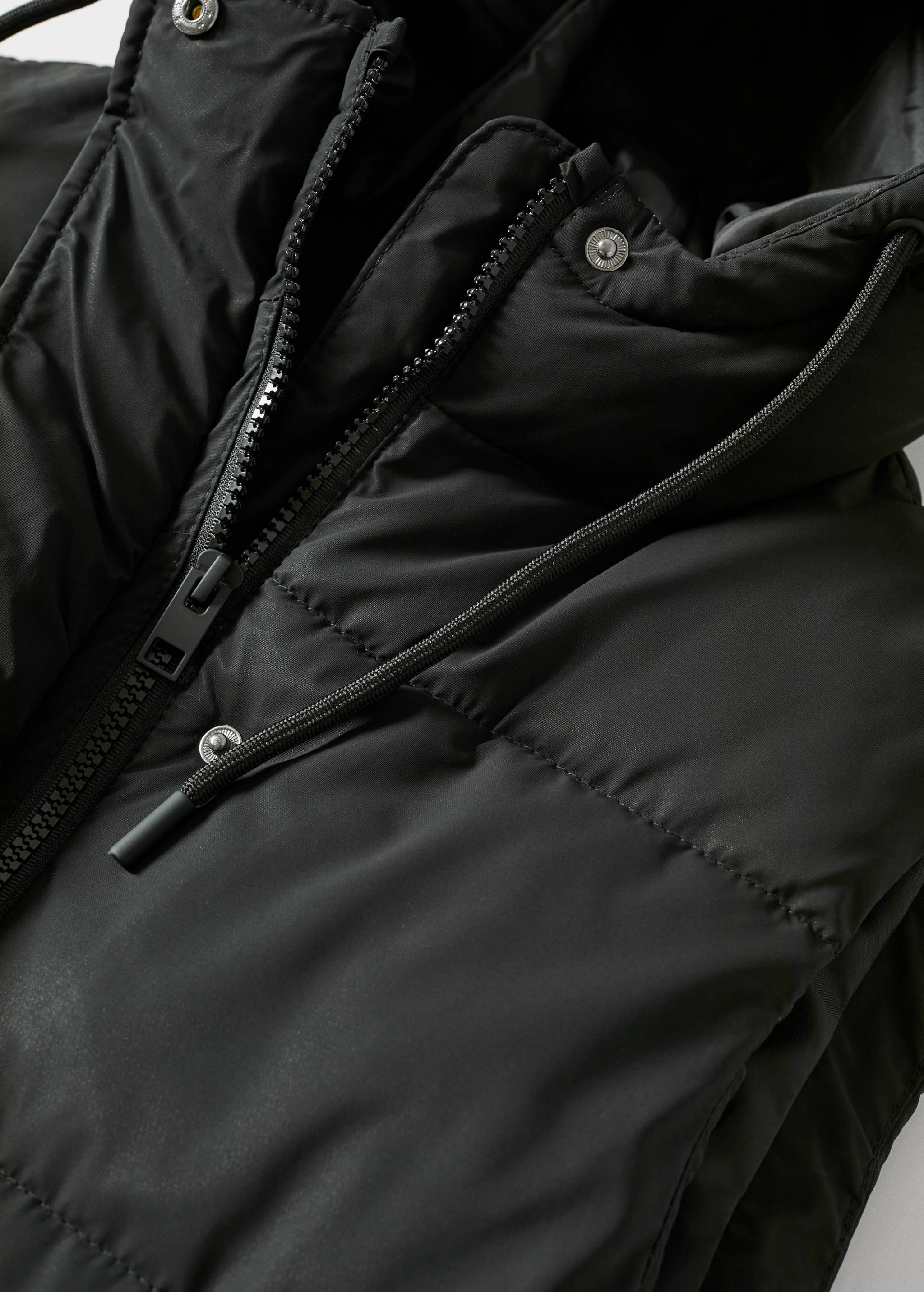 Dlouhá prošívaná vesta - Detail zboží 8