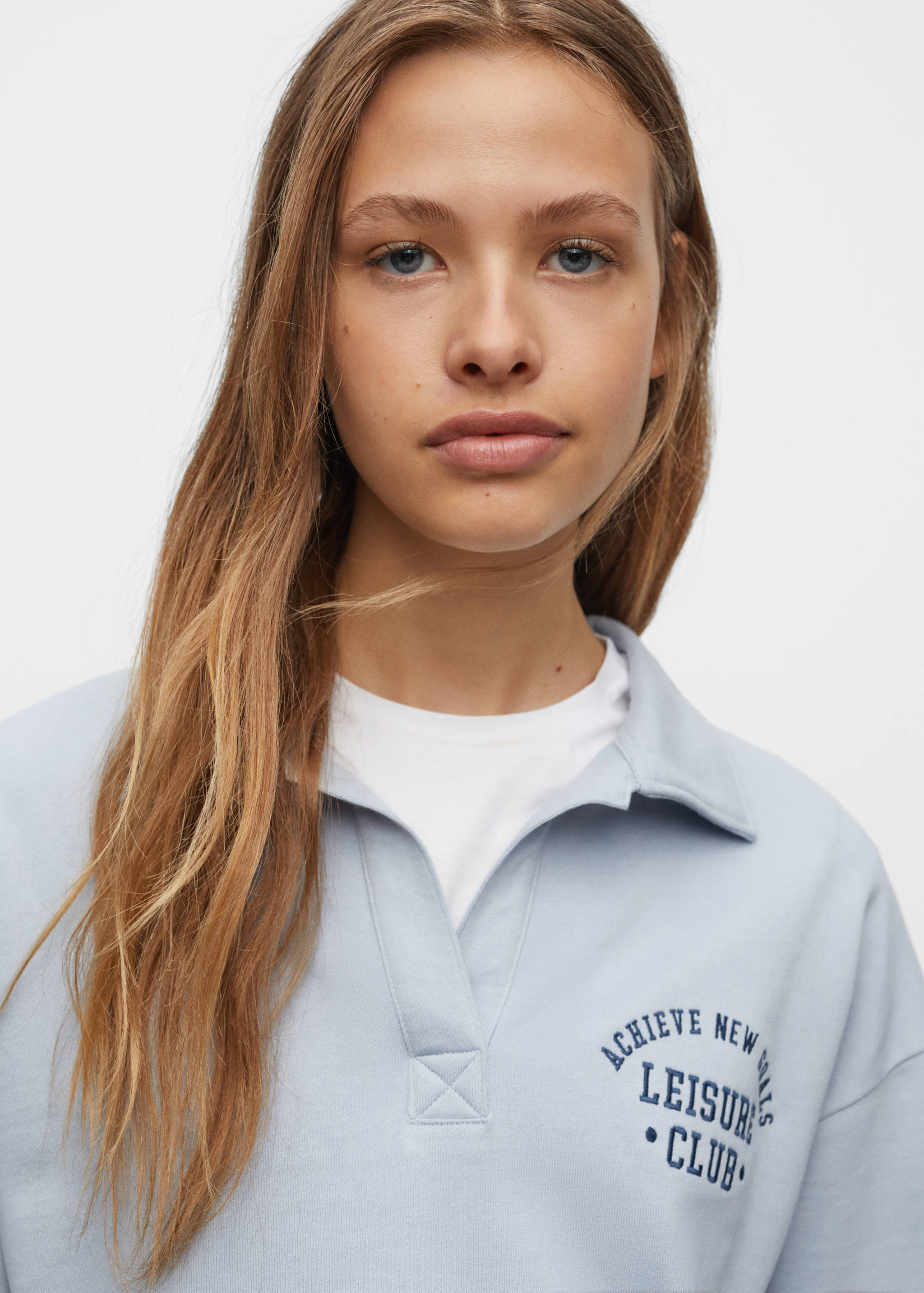 Sudadera polo mensaje - Detalle del artículo 1