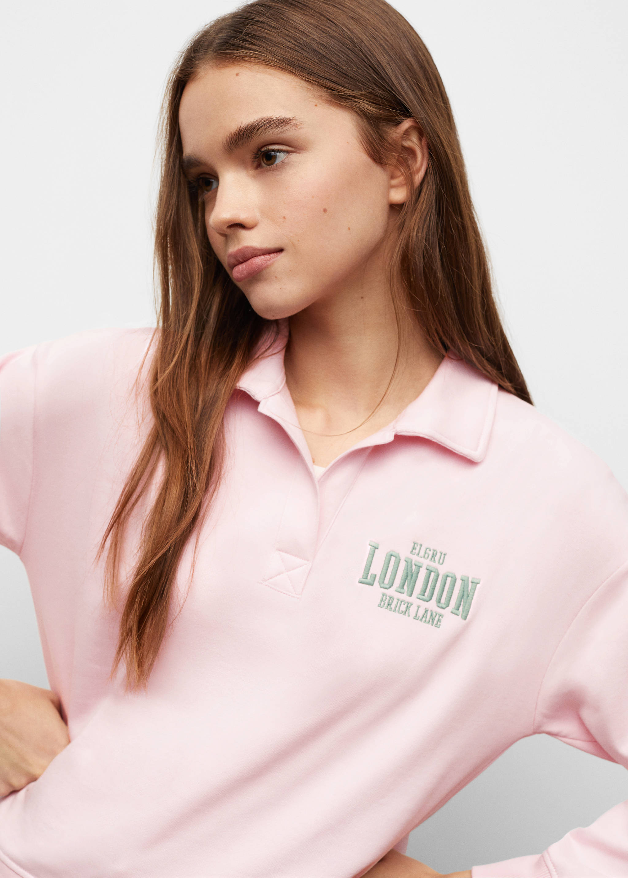 Sudadera polo mensaje - Detalle del artículo 1