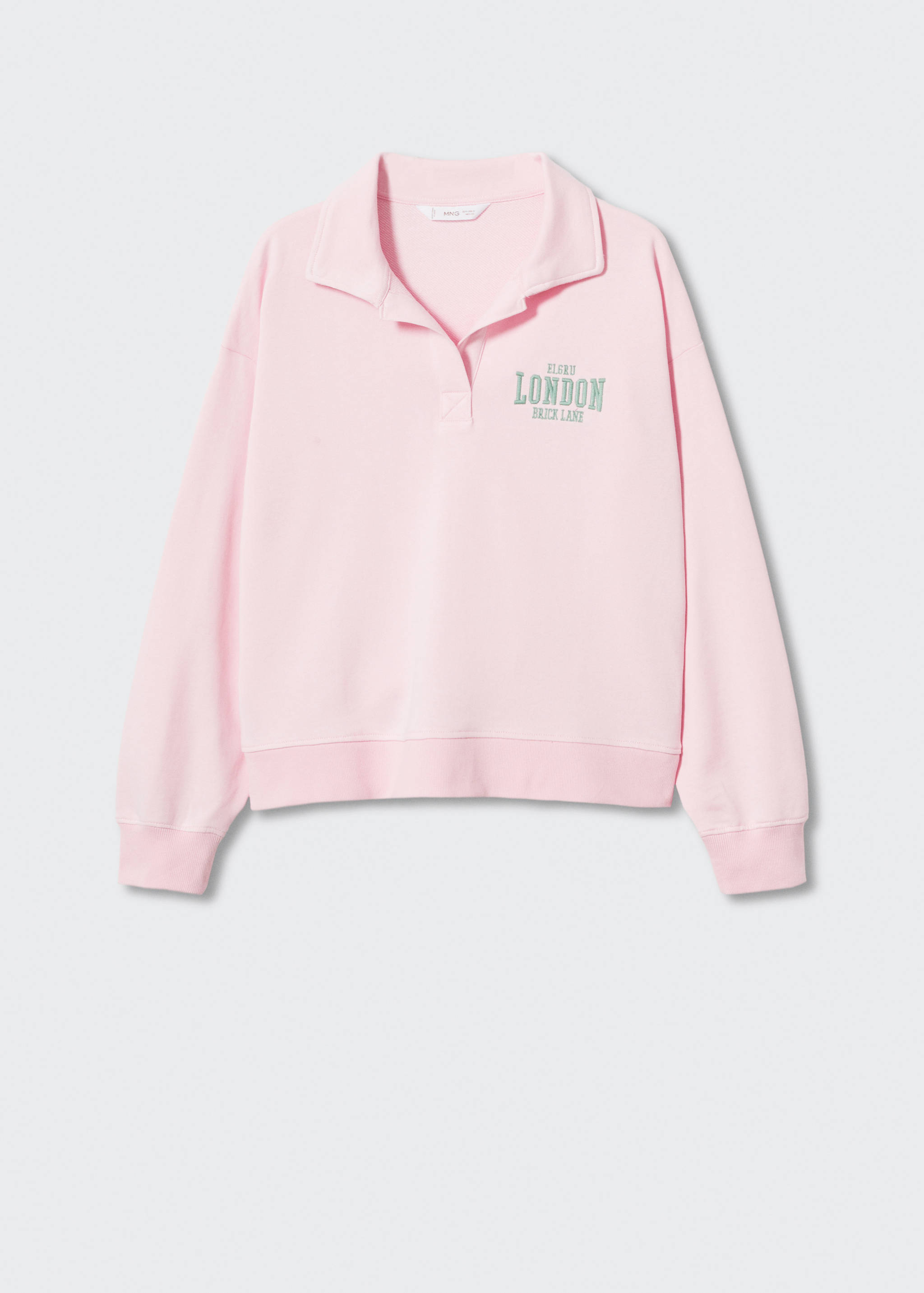 Sudadera polo mensaje - Artículo sin modelo