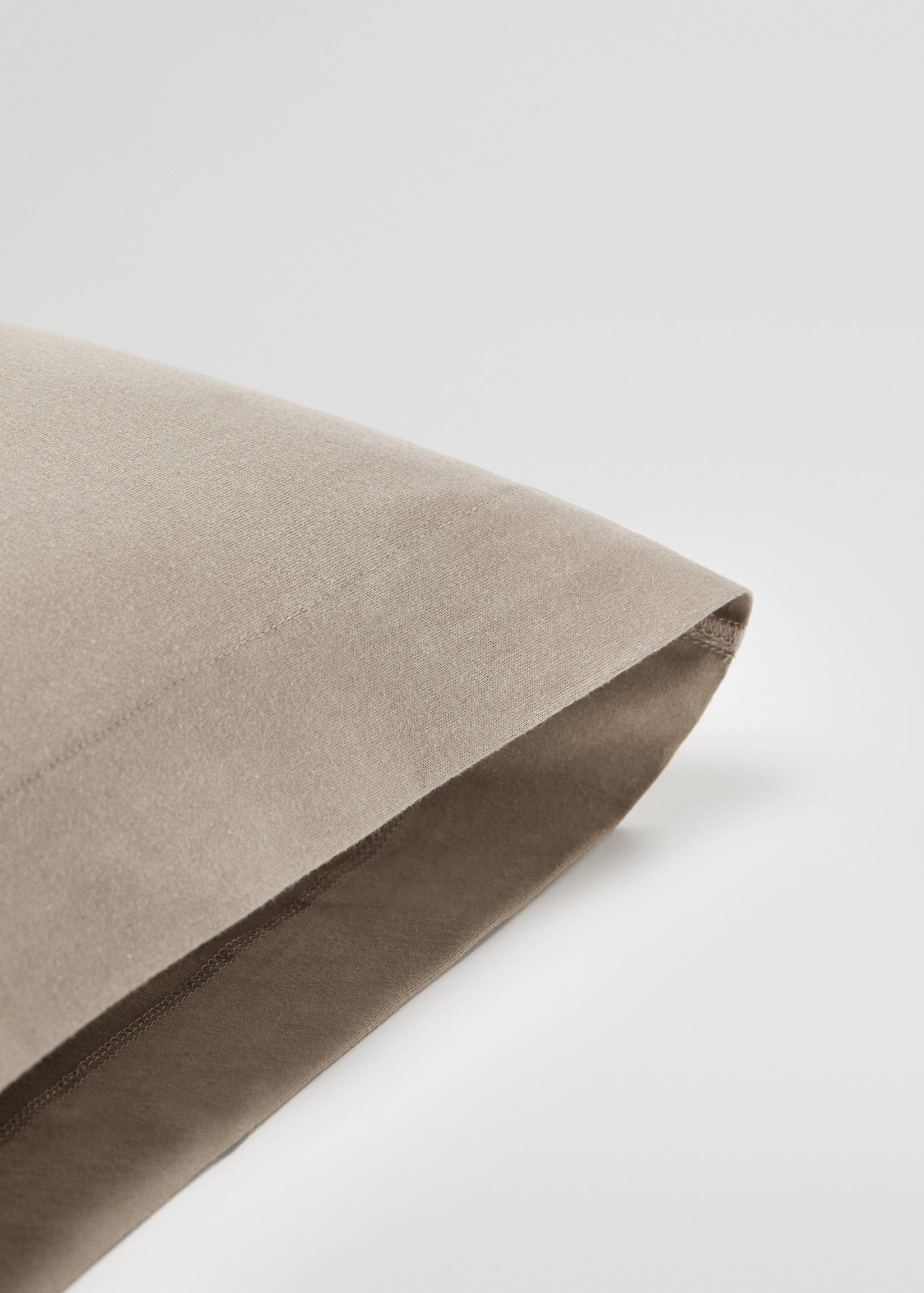 Cotton knit cushion case 60x60cm - Details of the article 2