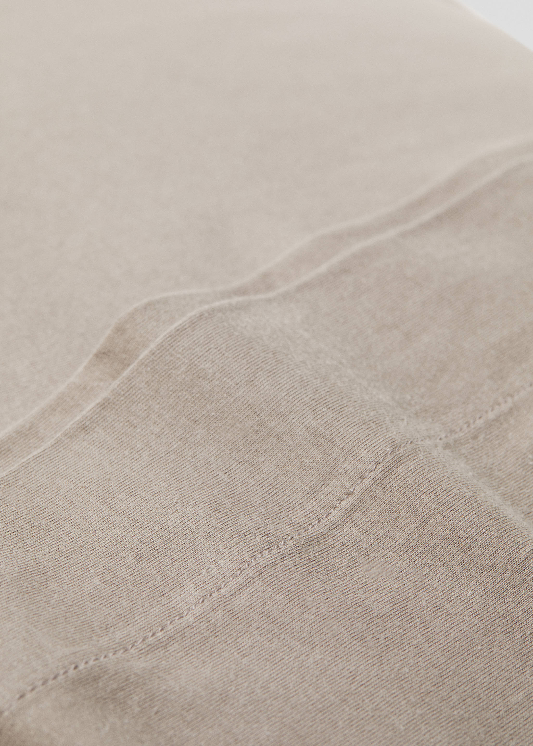 Cotton knit cushion case 60x60cm - Details of the article 3