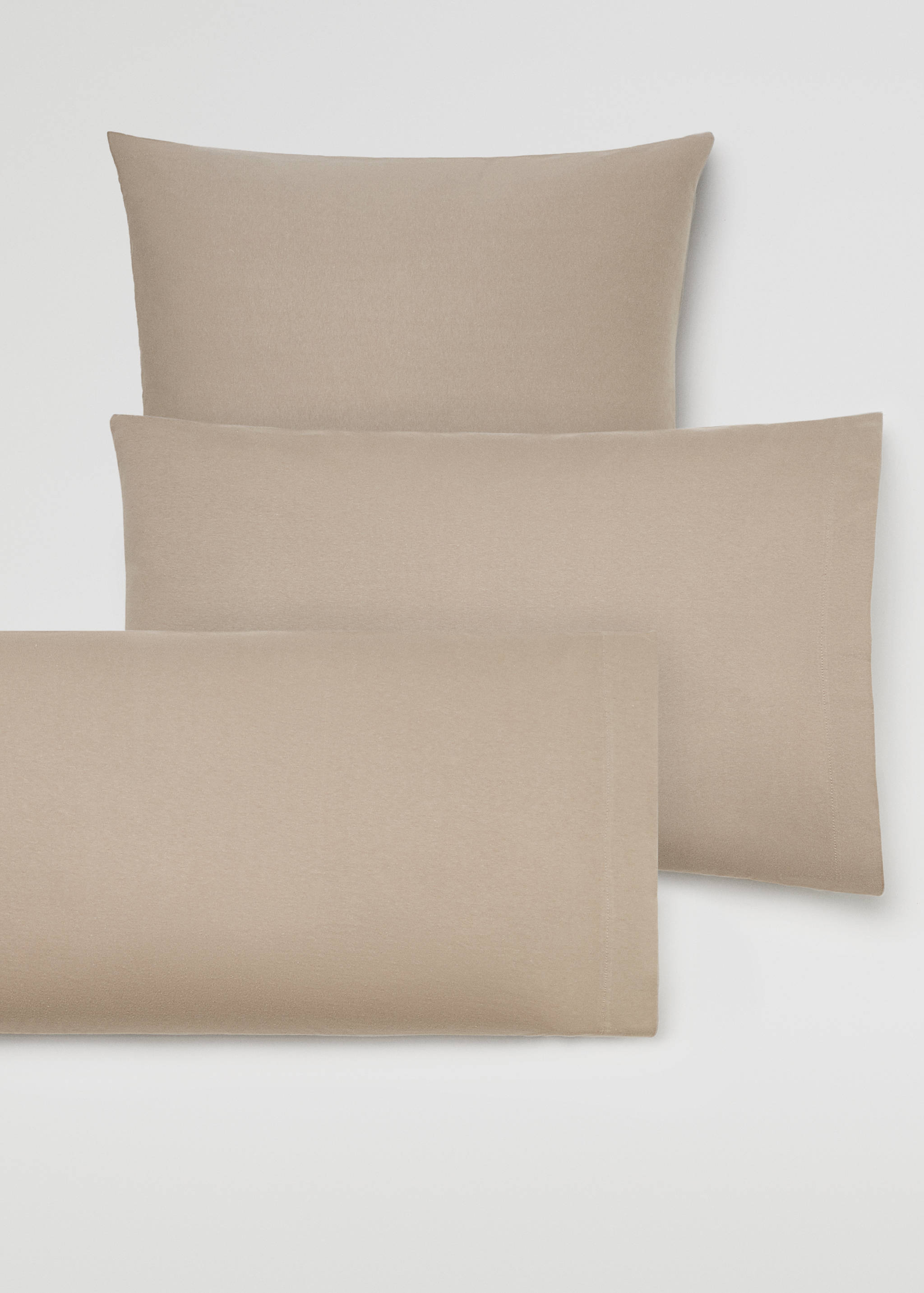 Cotton knit cushion case 60x60cm - Details of the article 5