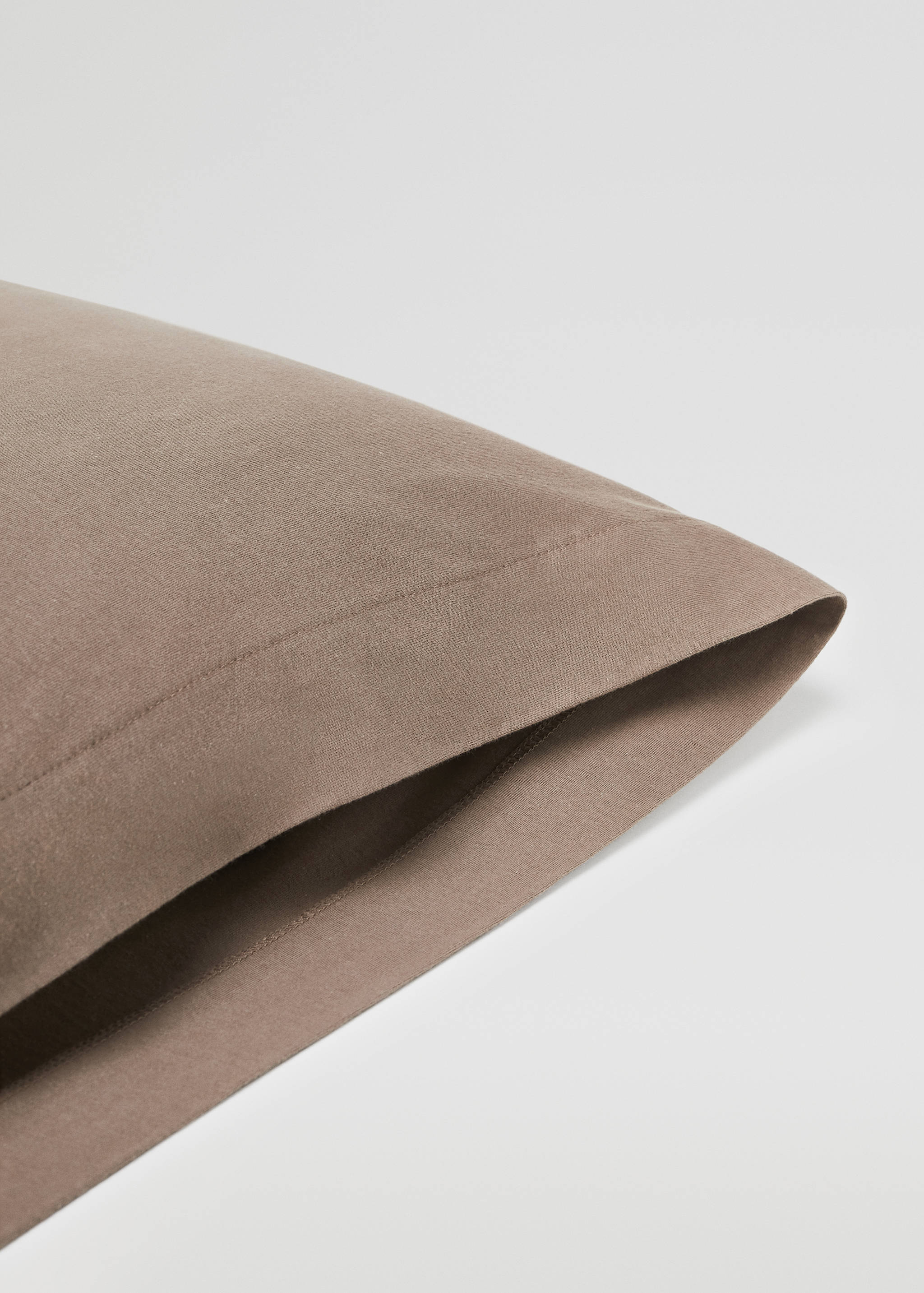 Cotton knit cushion case 60x60cm - Details of the article 2