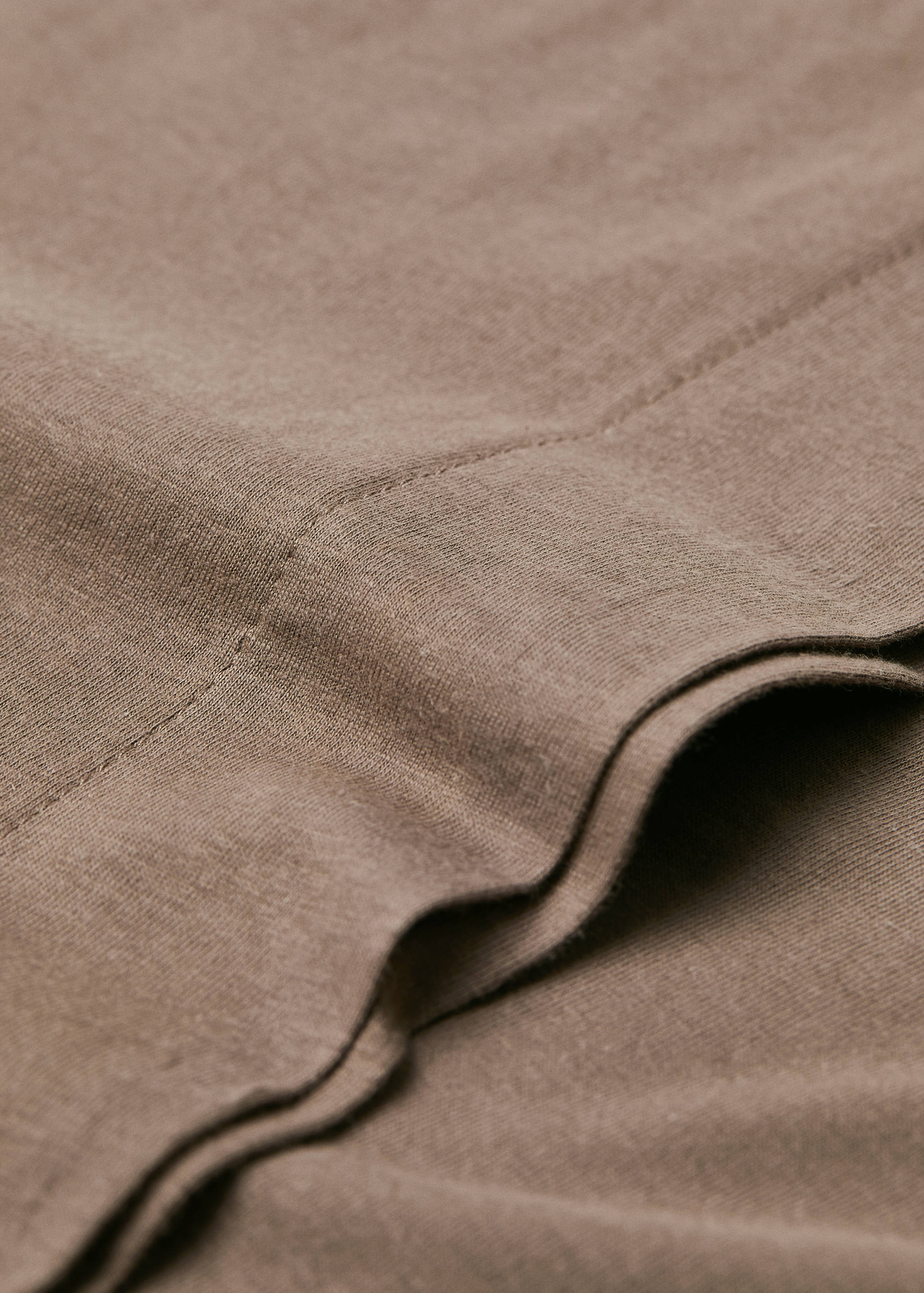 Cotton knit cushion case 60x60cm - Details of the article 3