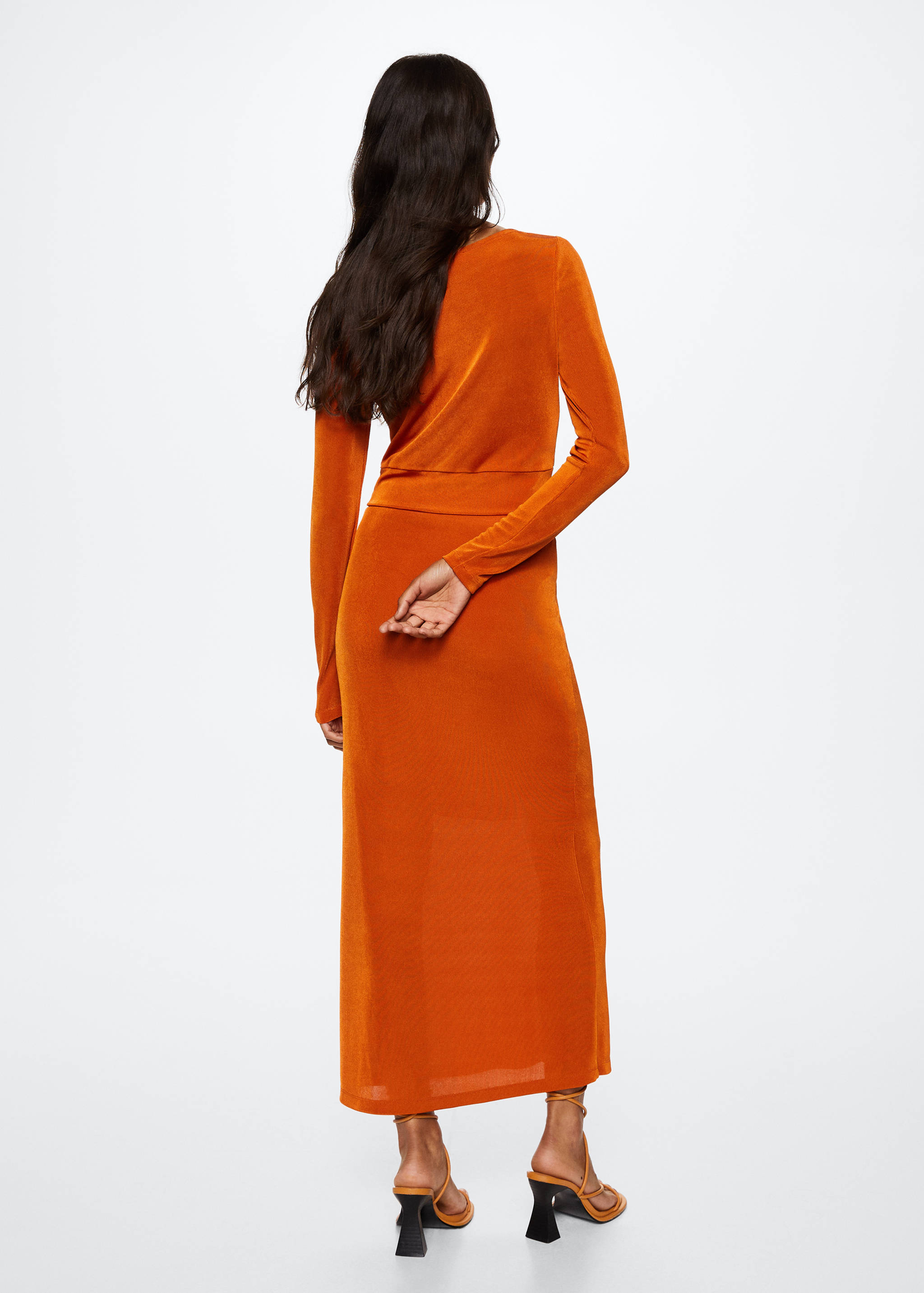 Crop top manches longues - Verso de l’article