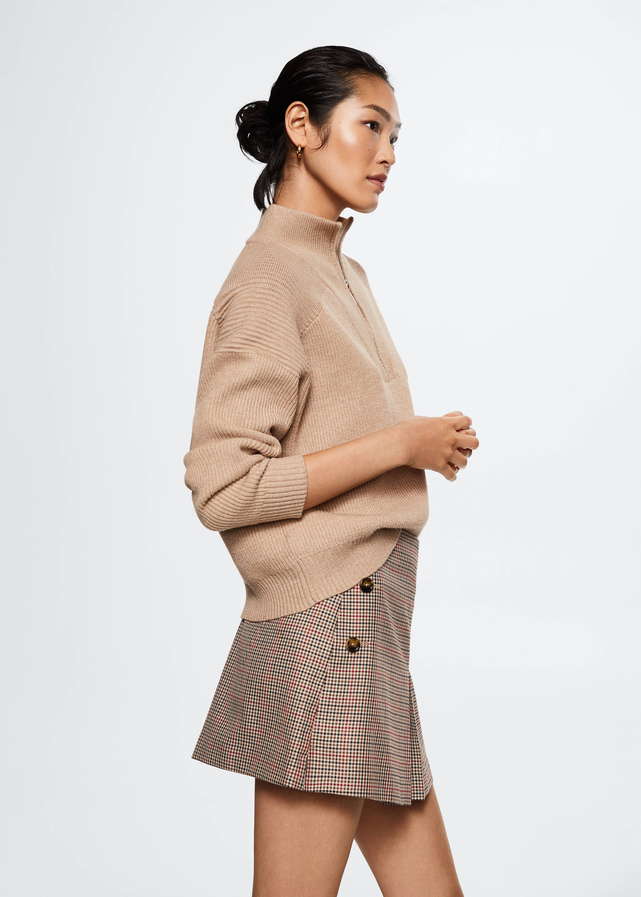 Minirock mit Hahnentrittmuster - Detail des Artikels 1