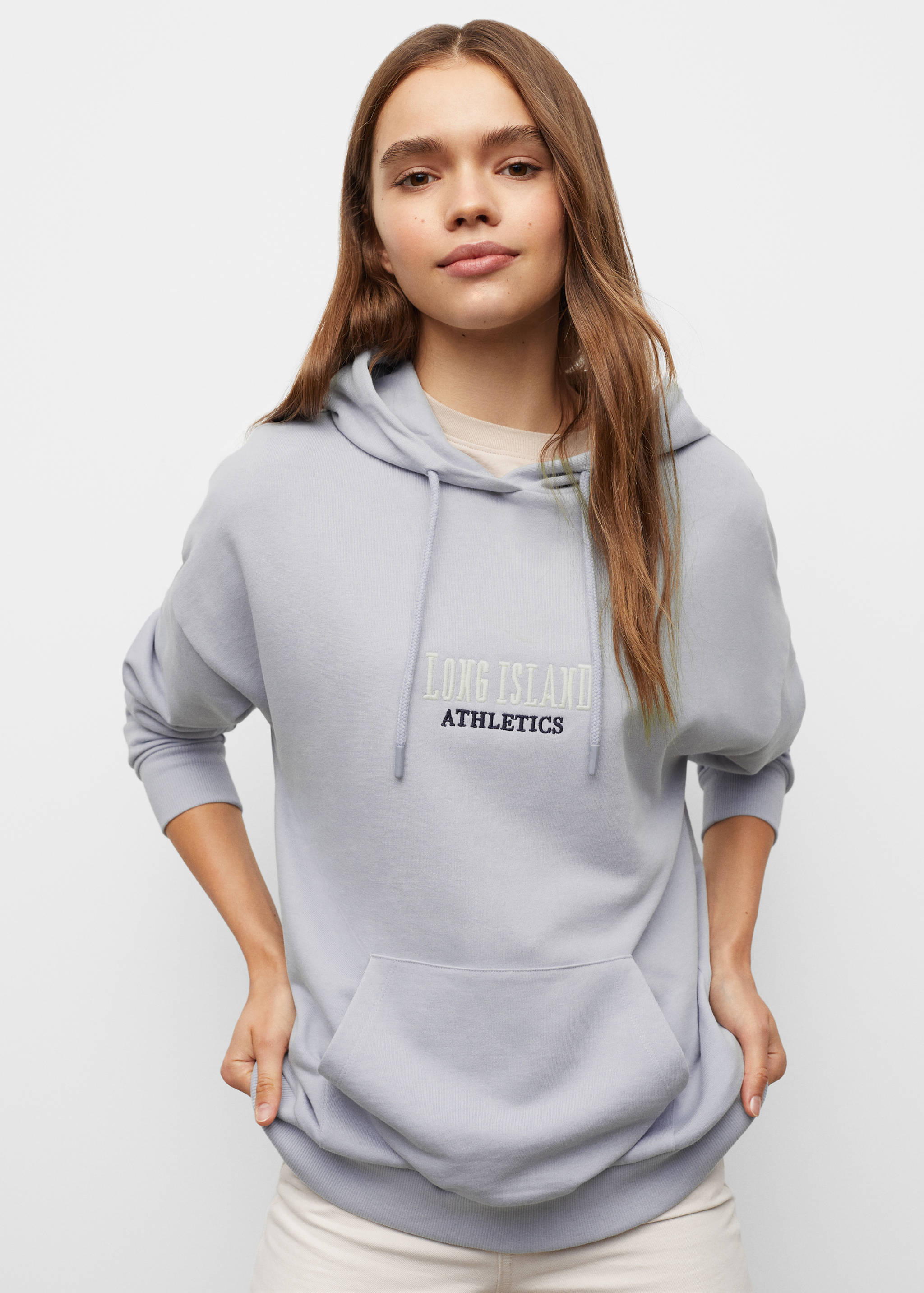 Dessuadora cotó caputxa - Detall de l'article 1