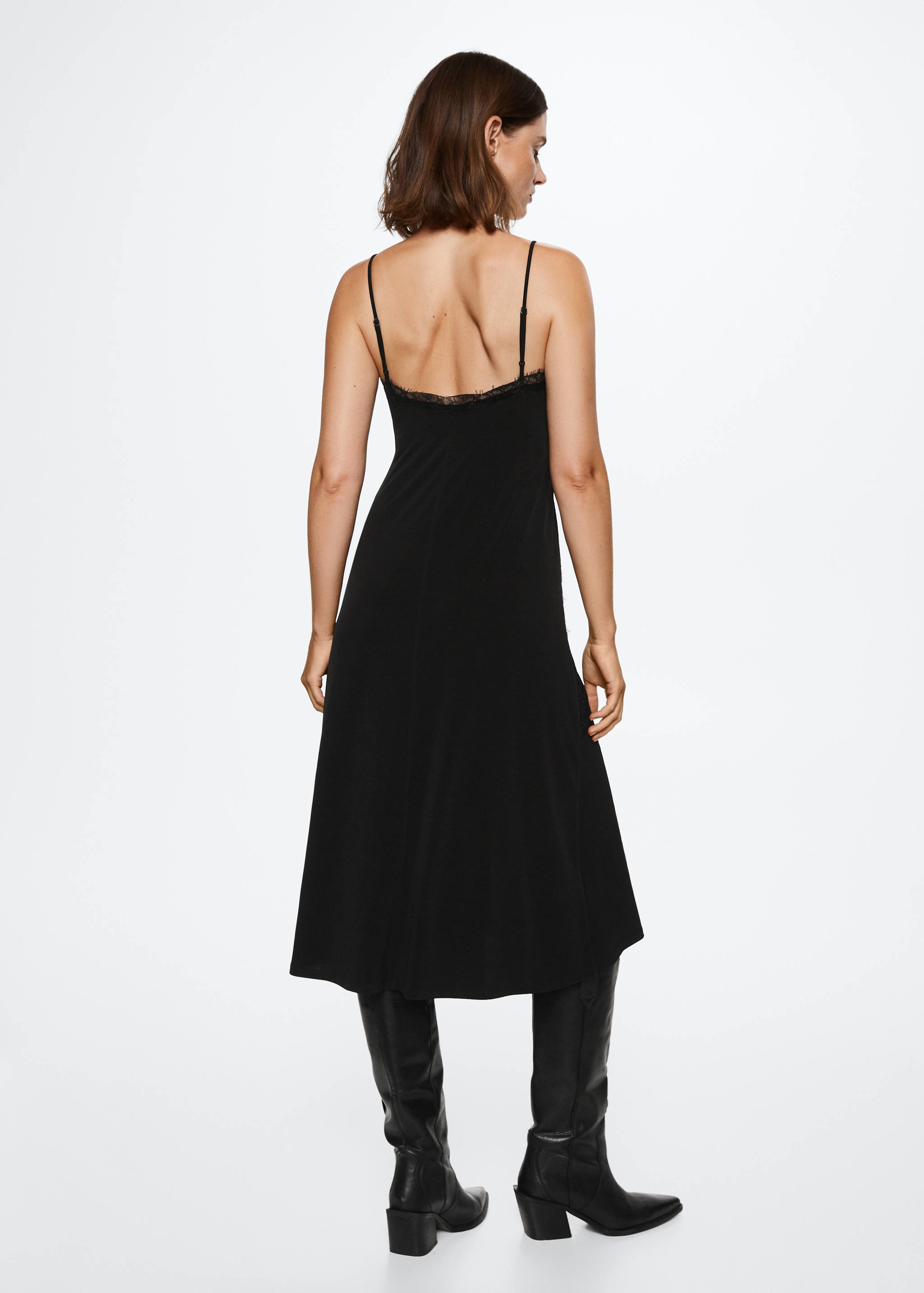 Kanten lingeriejurk - Achterkant van het artikel