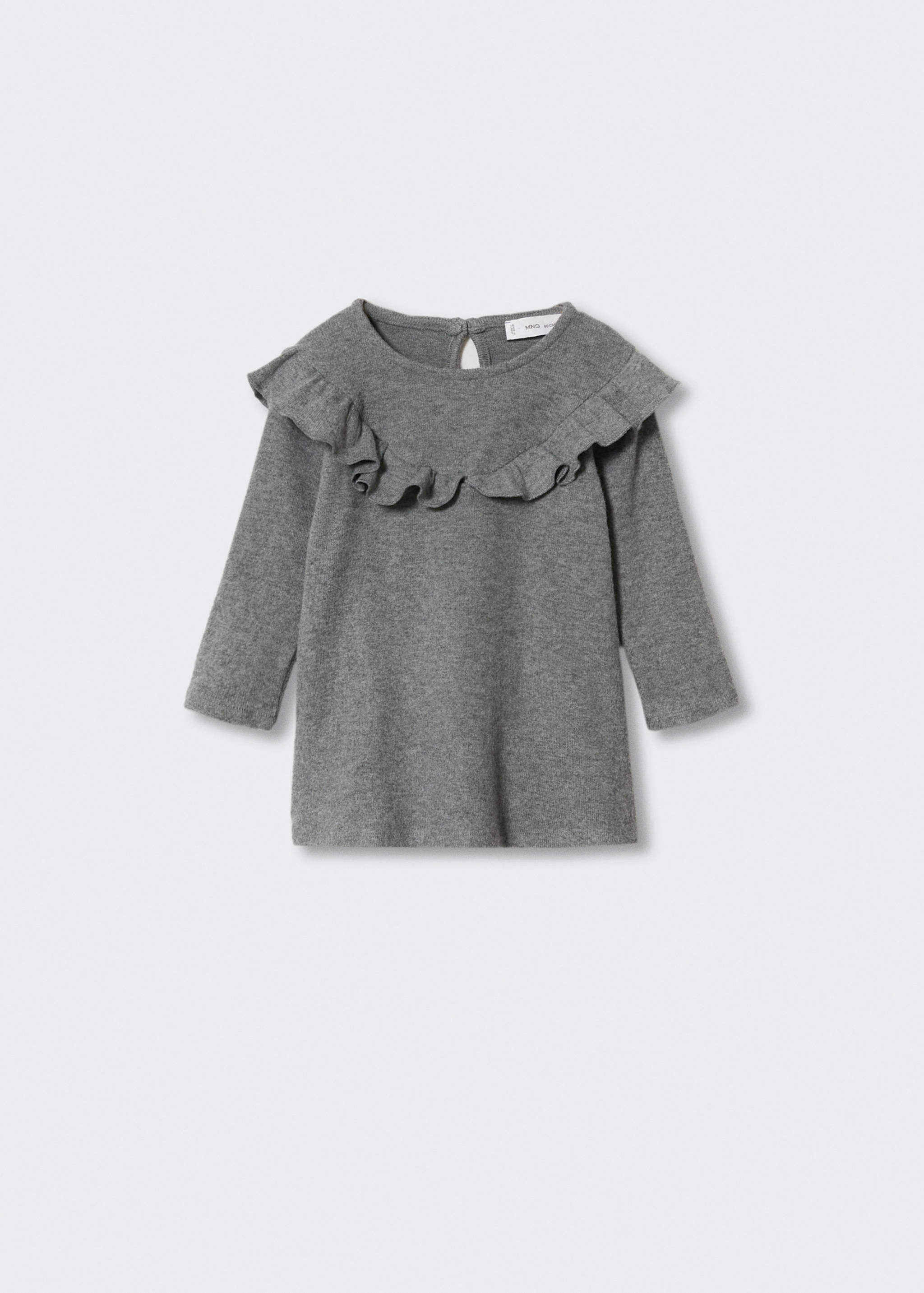 Strickkleid mit Rüschen - Artikel ohne Model