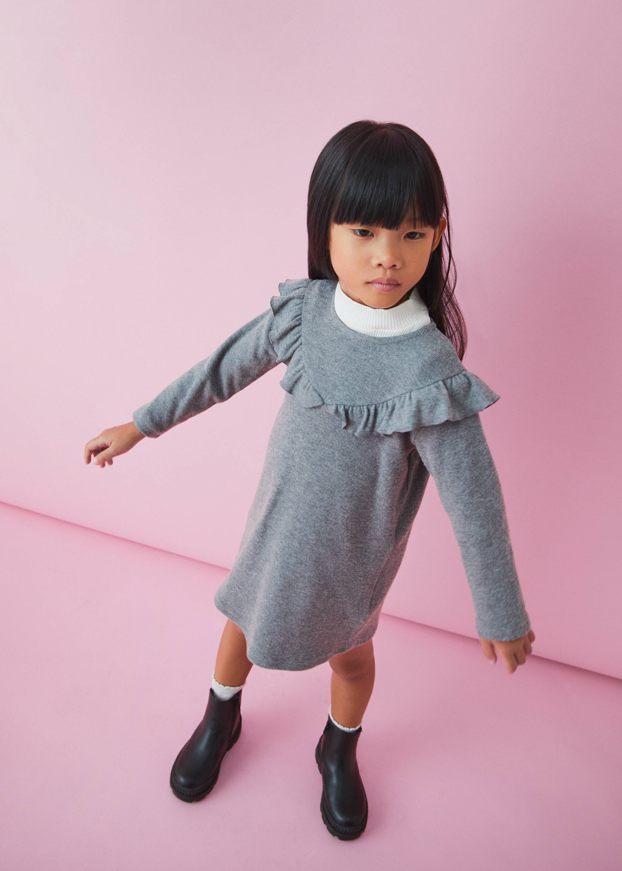 Strickkleid mit Rüschen - Detail des Artikels 5