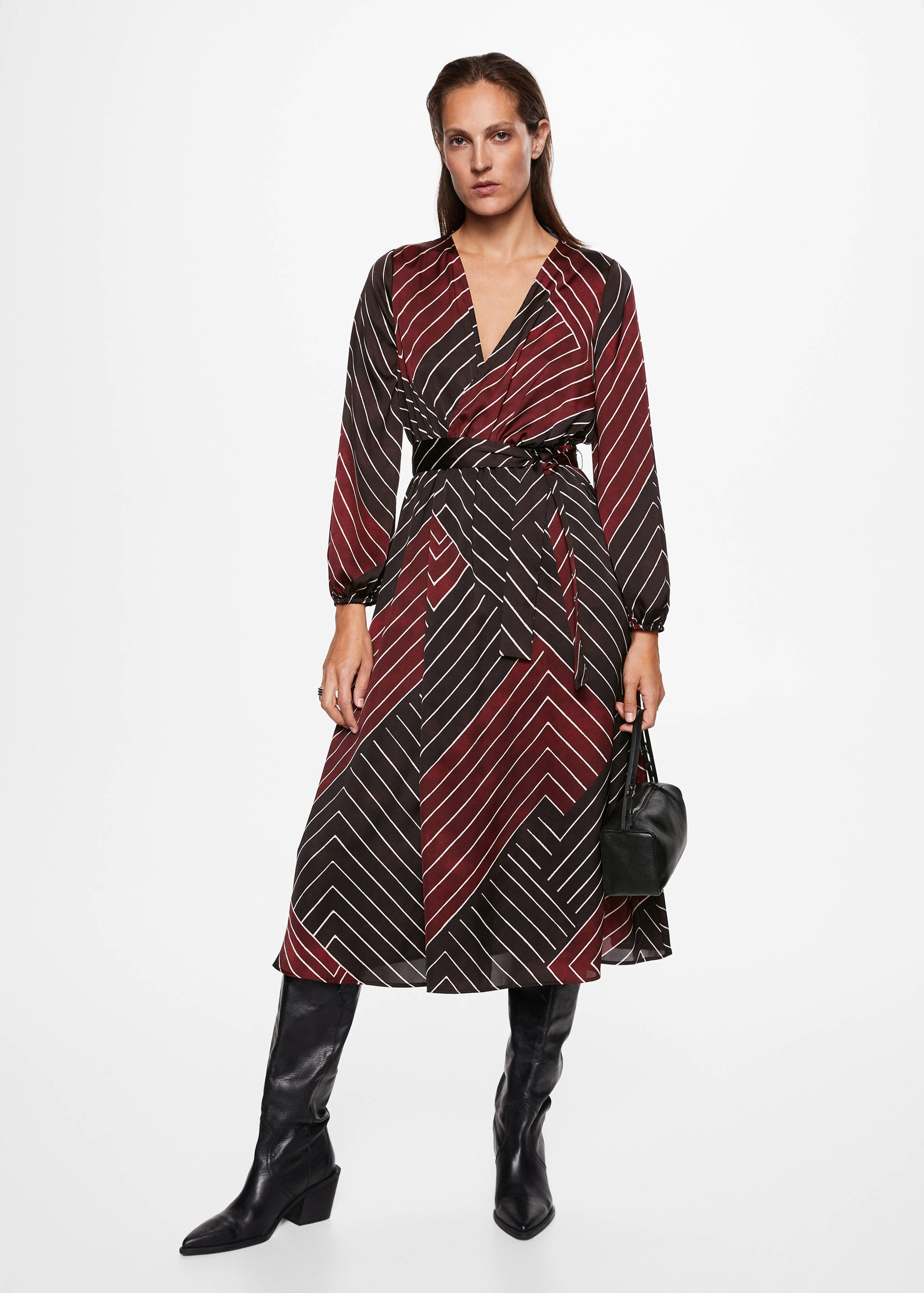 Printed retro dress - General plane