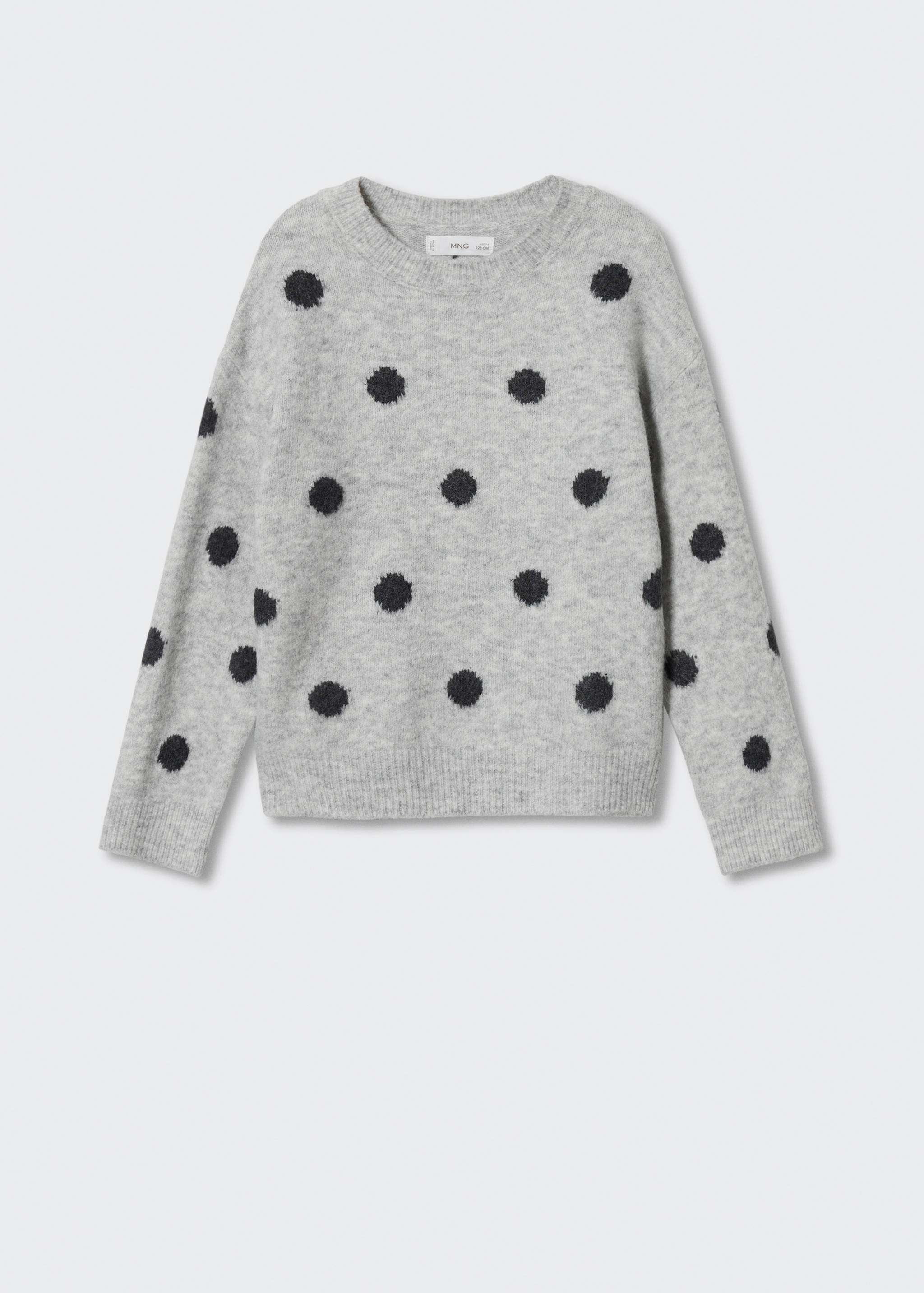 Strickpullover mit Polka Dots - Artikel ohne Model