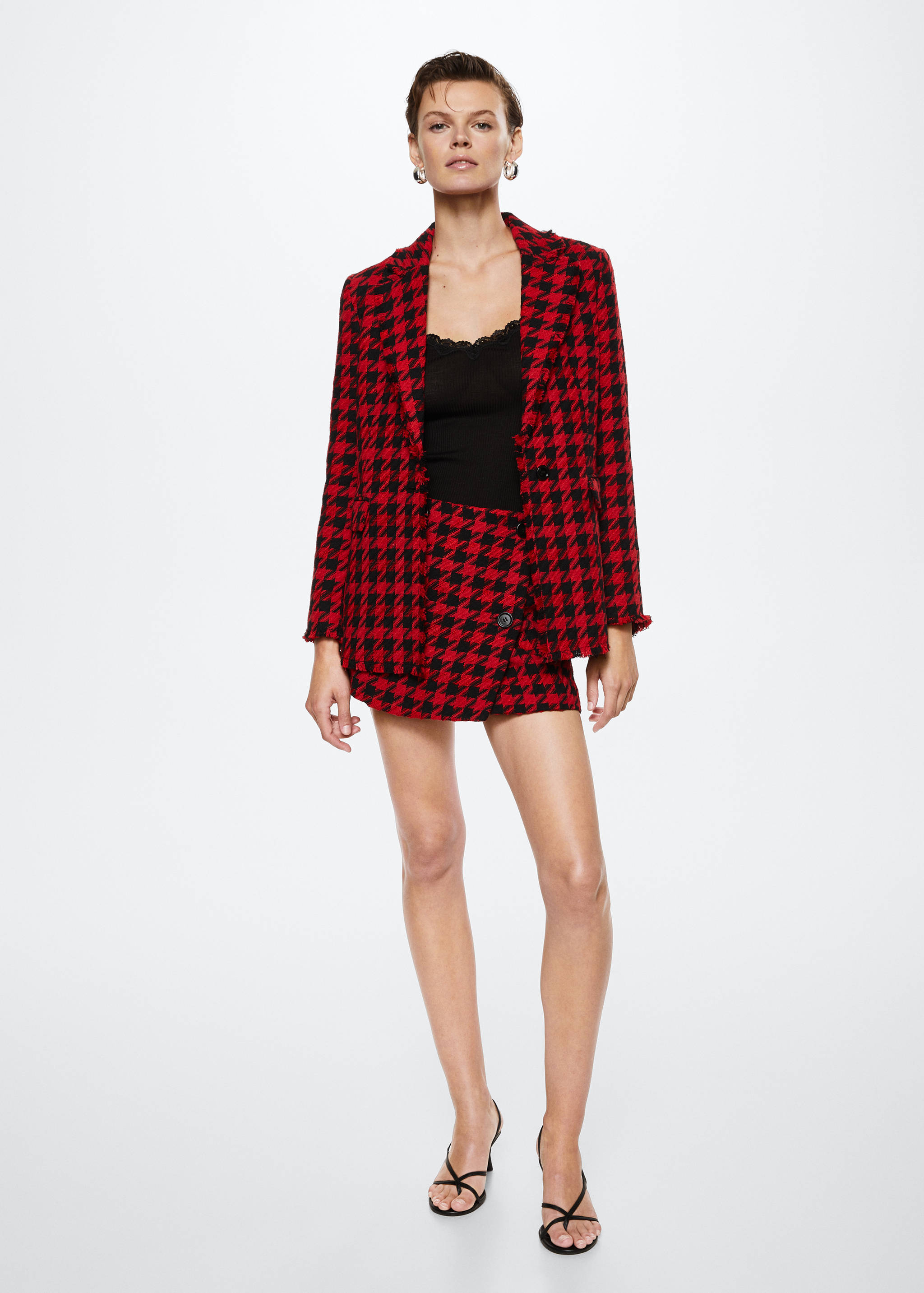 Minifaldilla pota de gall botons - Pla general