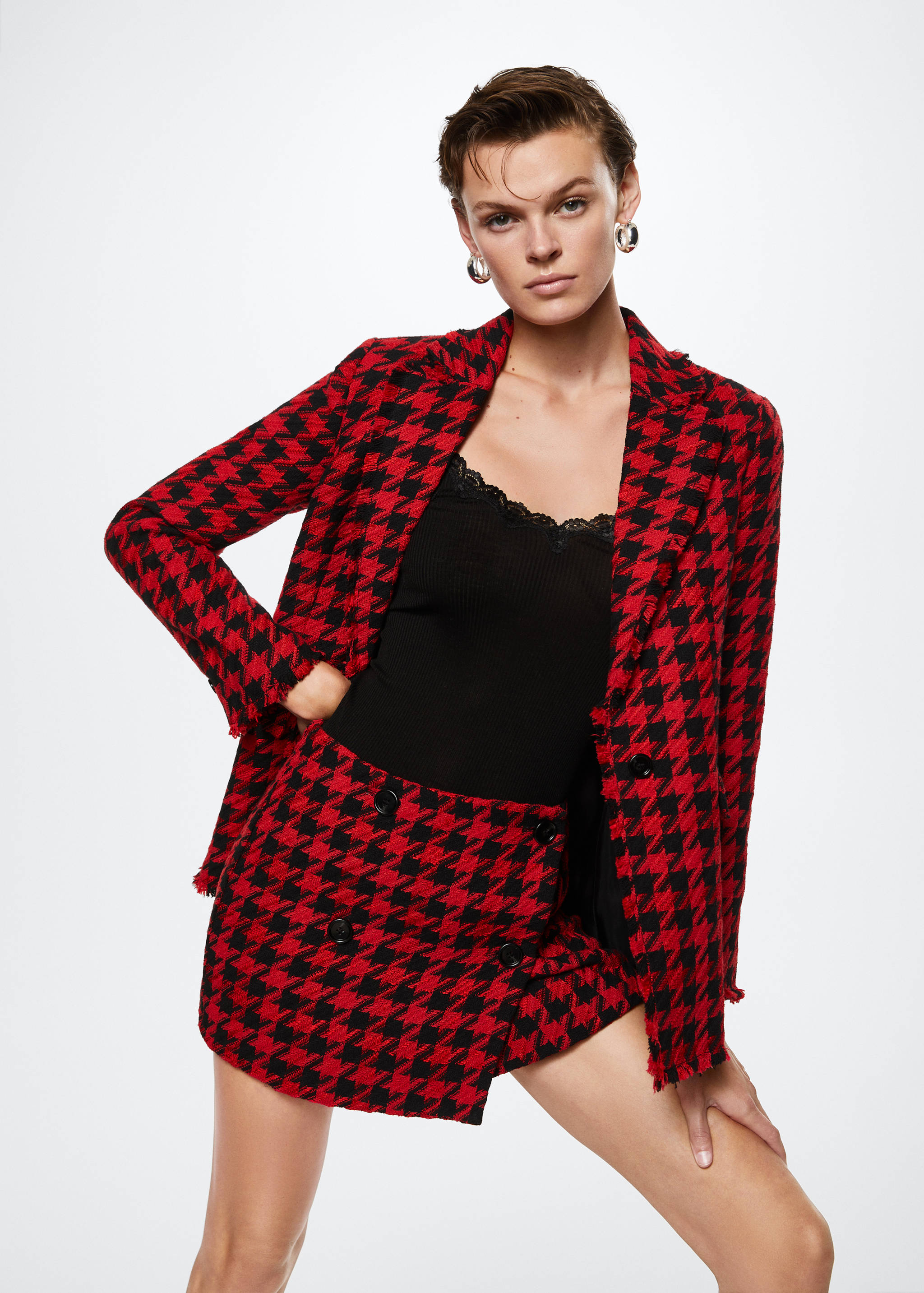 Minifaldilla pota de gall botons - Detall de l'article 2