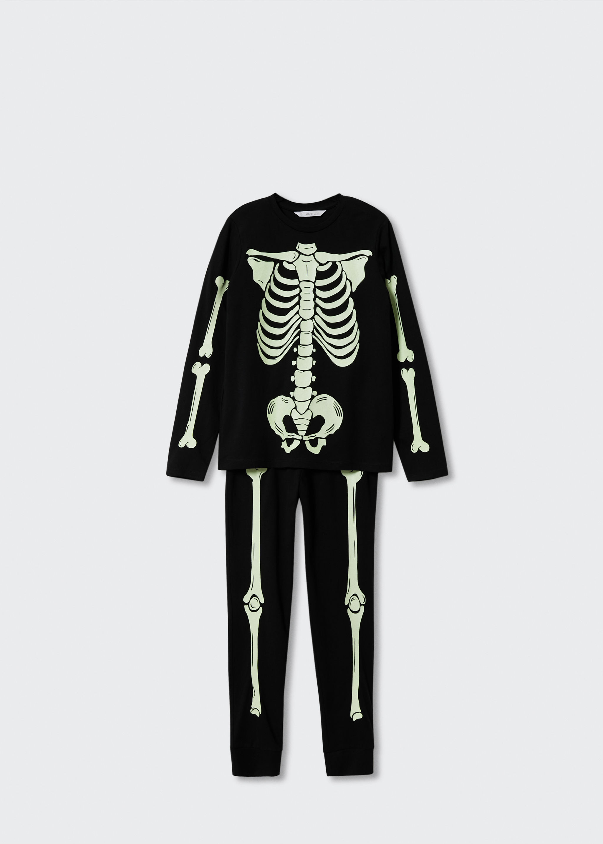 Glow in the dark skeleton pyjama - Article without model