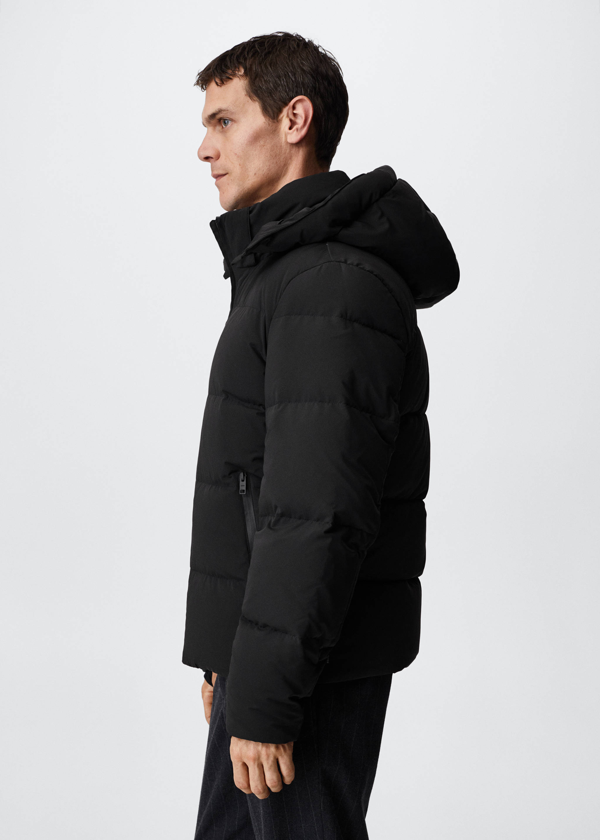 Thermoregulating down feather jacket - Details of the article 6