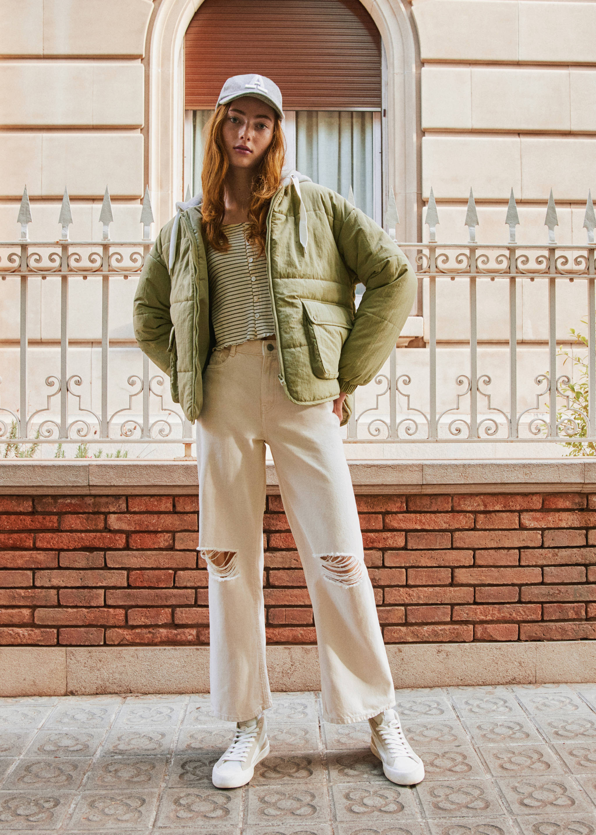 Stepp-Anorak mit Kapuze - Detail des Artikels 6