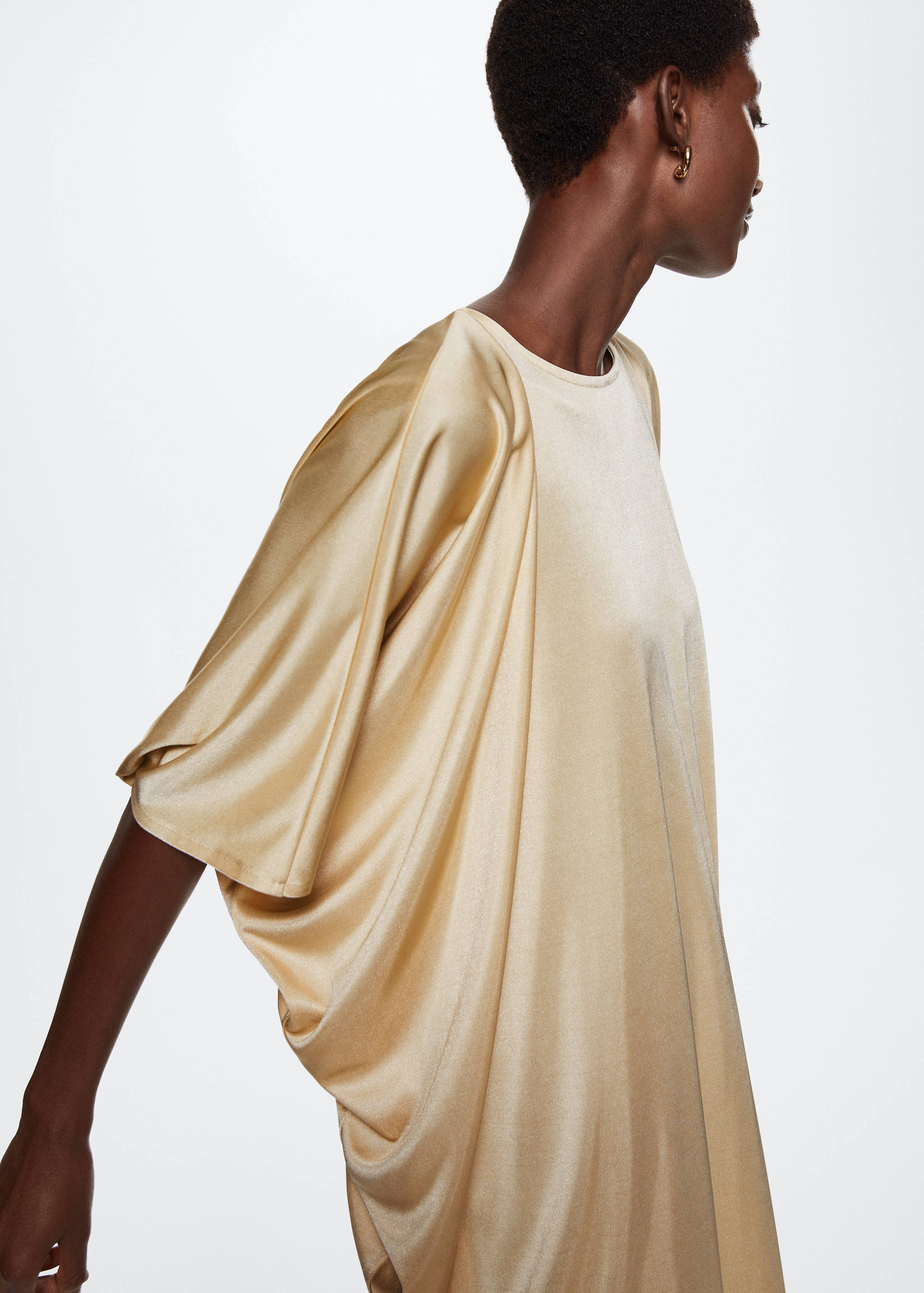 Fließendes Satinkleid - Detail des Artikels 1