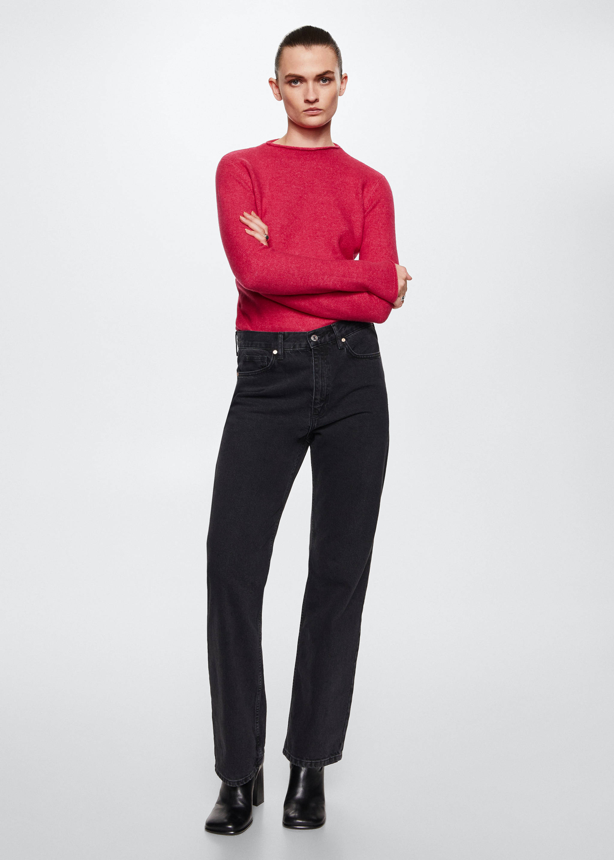 Perkins-neck sweater - General plane