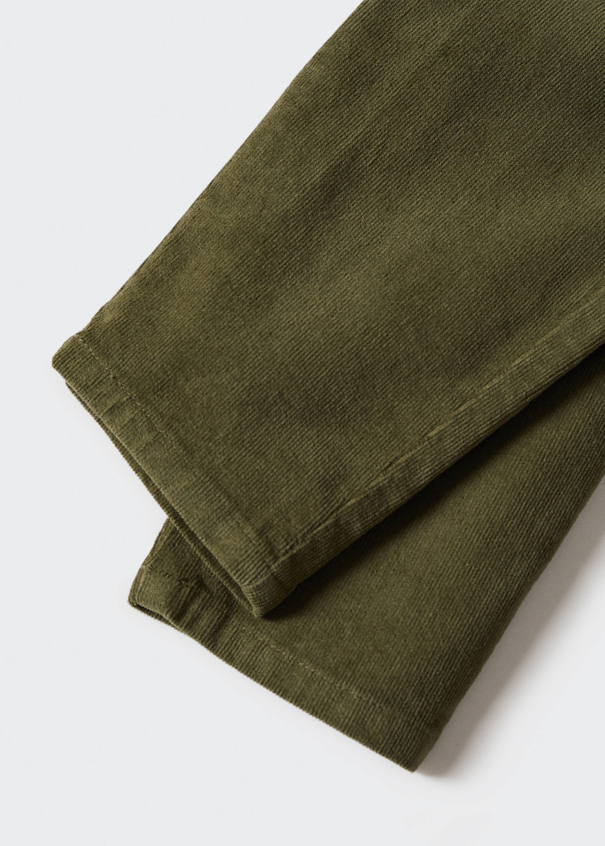 Pantalon droit velours milleraies - Détail de l'article 0