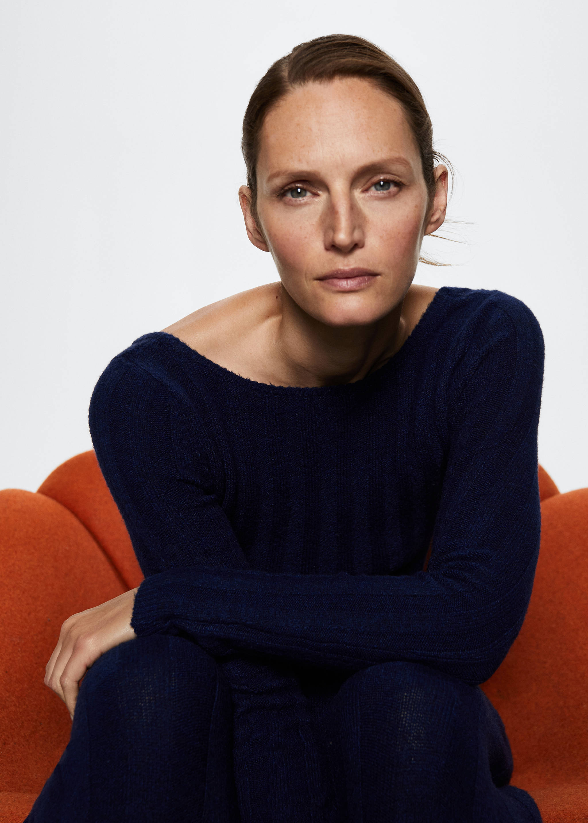 Vestit midi canalé - Detall de l'article 2