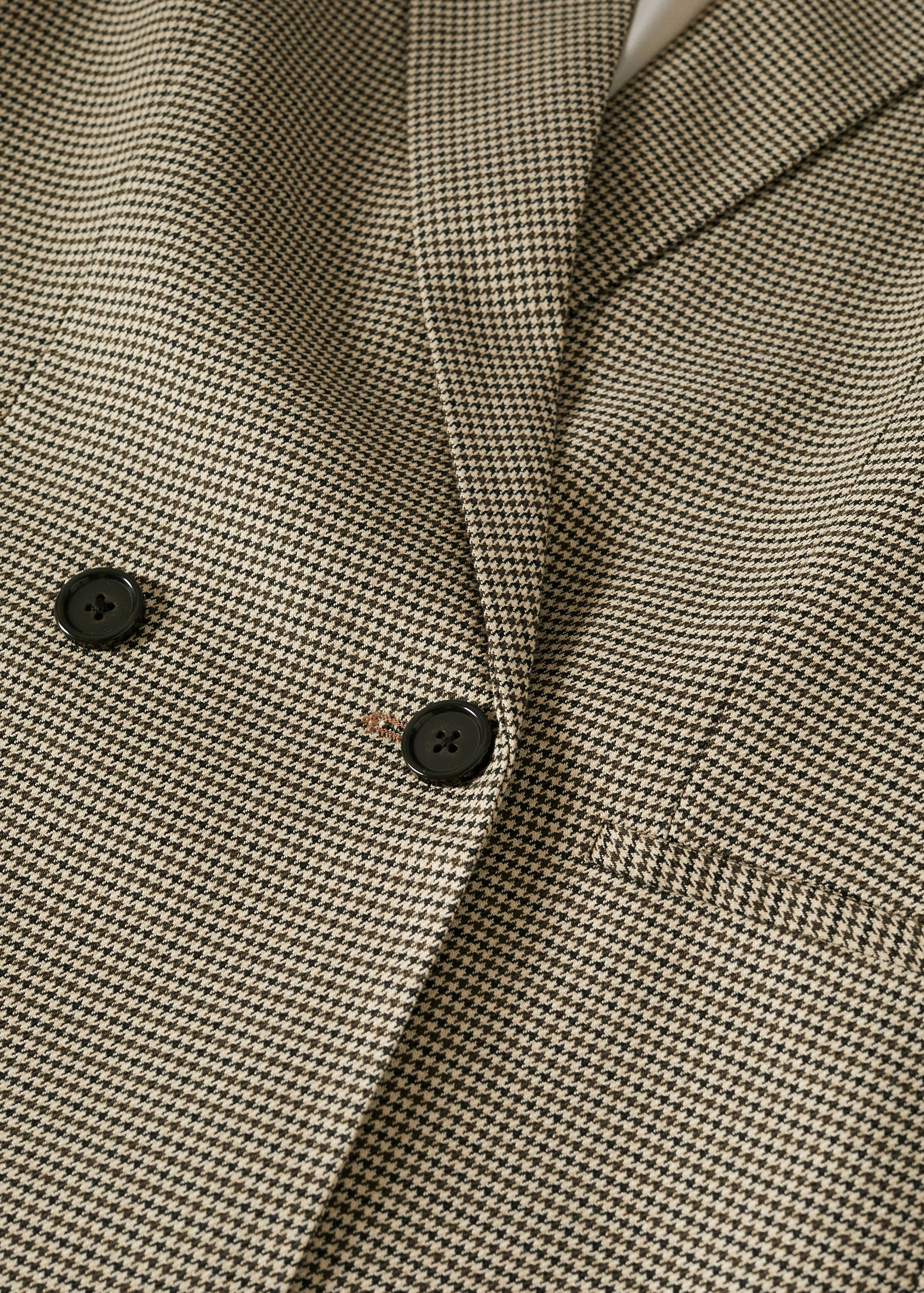 Houndstooth wool-blend blazer - Details of the article 8