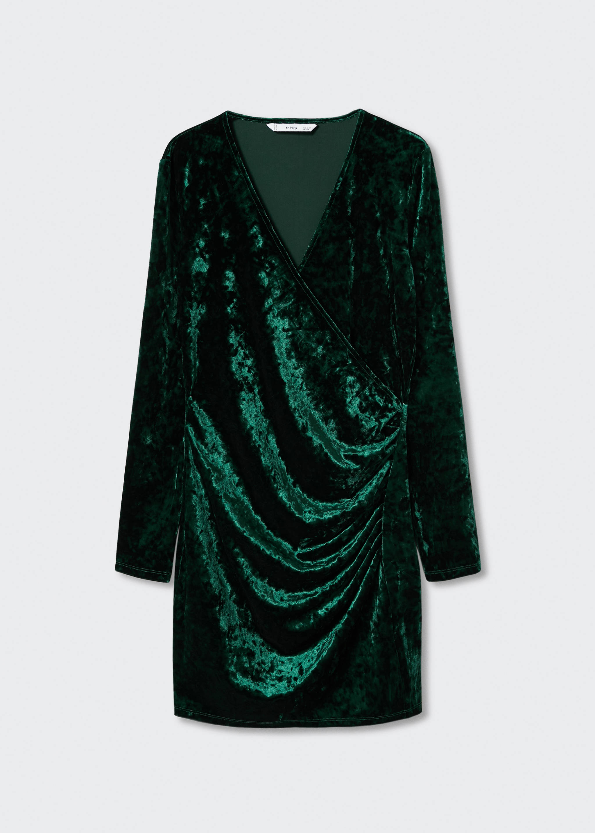 Vestit creuat vellut - Article sense model