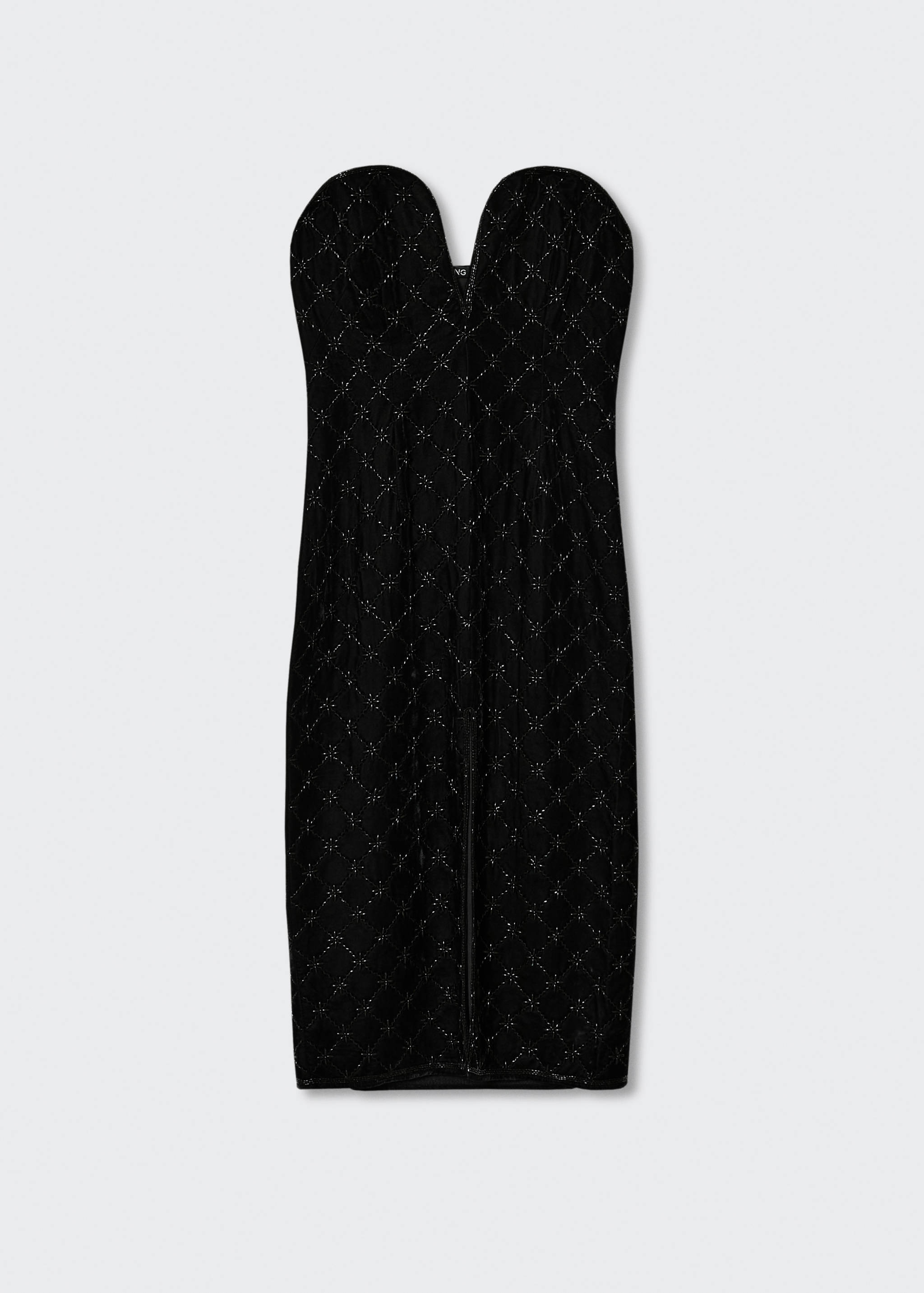 Vestido terciopelo pedrería - Artículo sin modelo