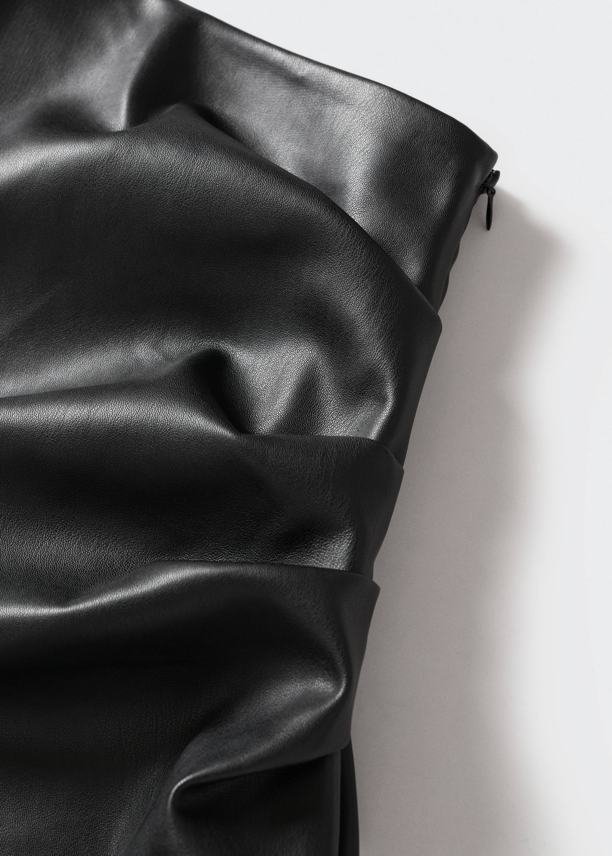 Vestido asimétrico efecto piel - Detalle del artículo 8