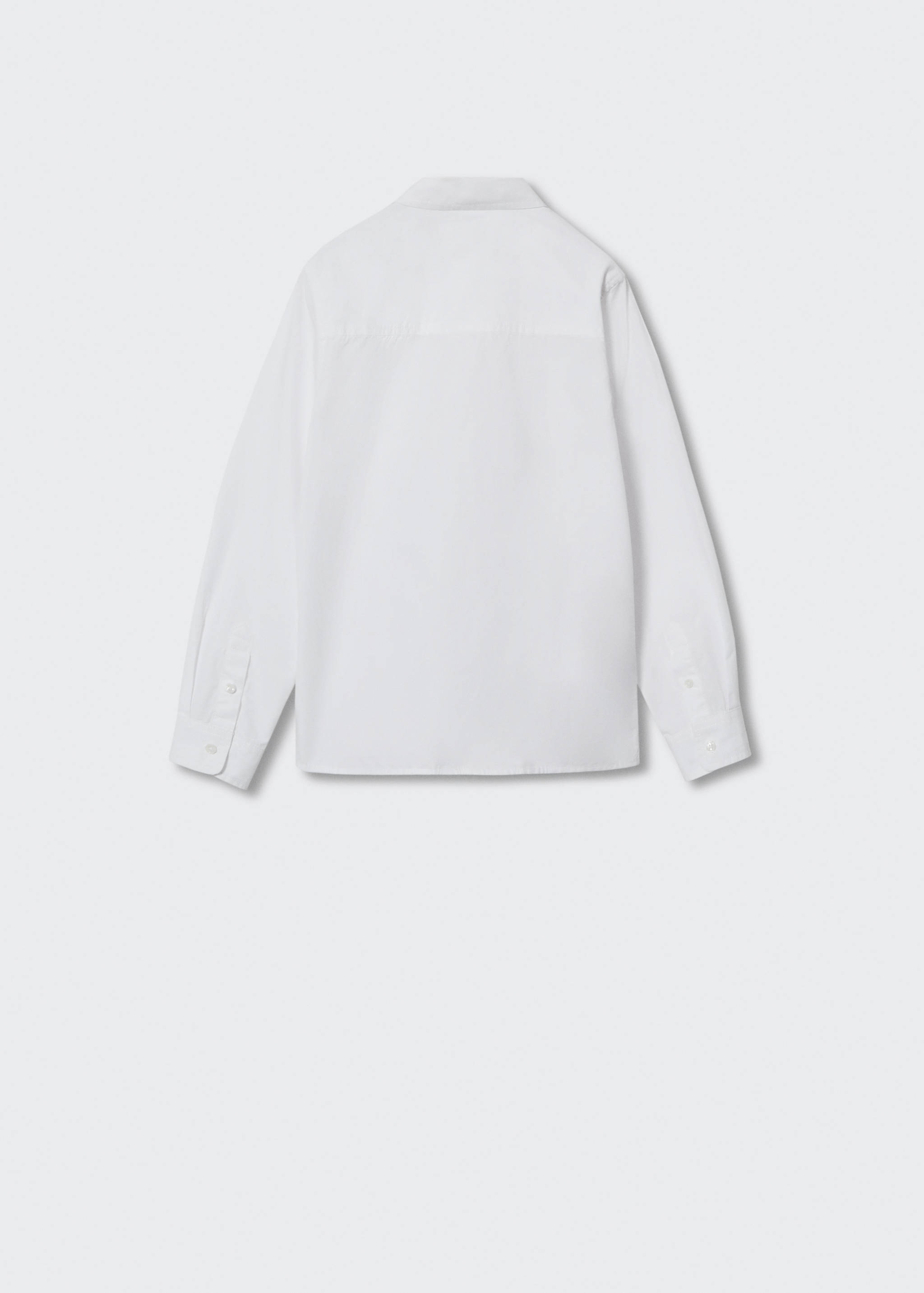 Essential cotton-blend shirt - Reverse of the article
