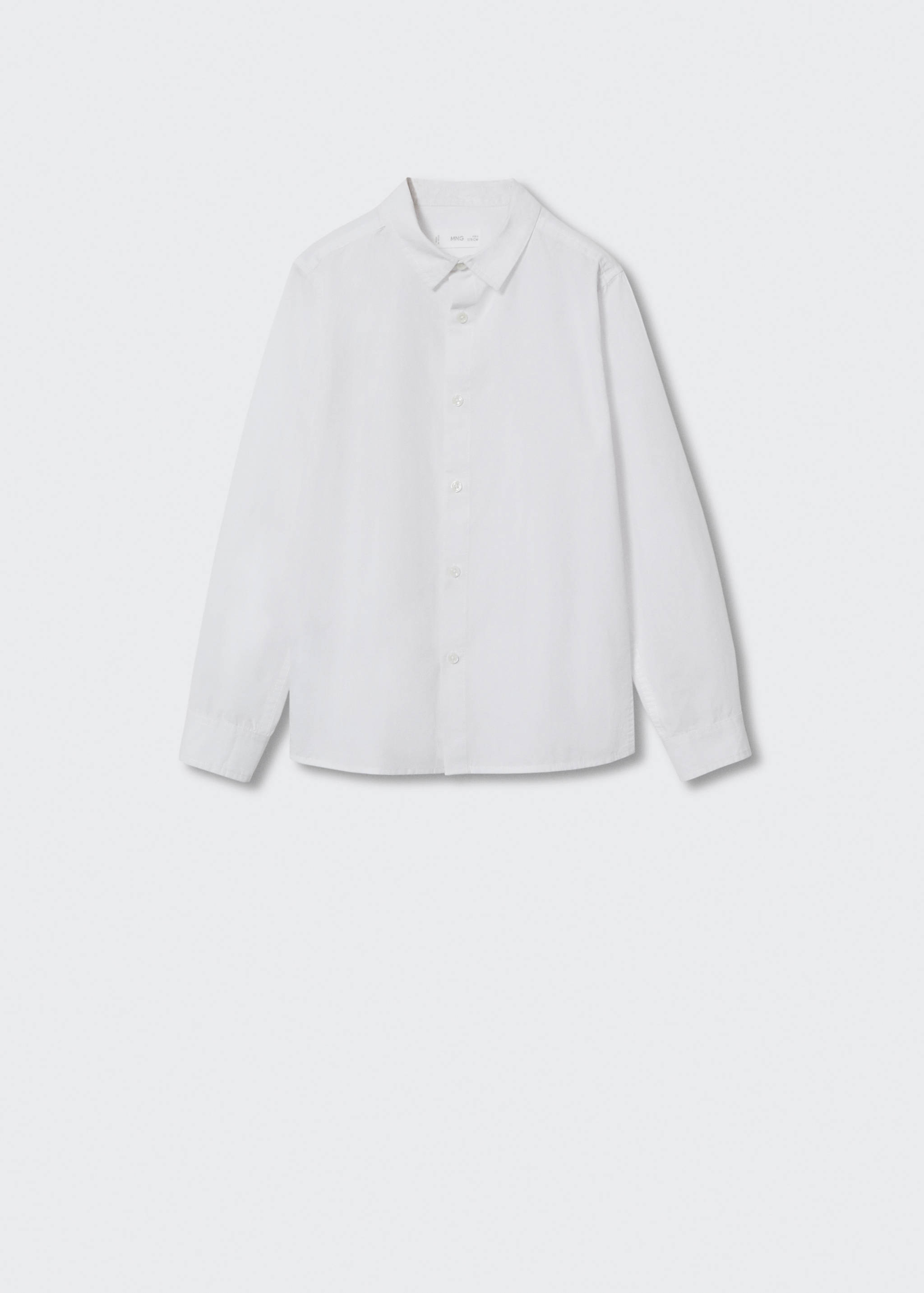 Essential cotton-blend shirt - Article without model