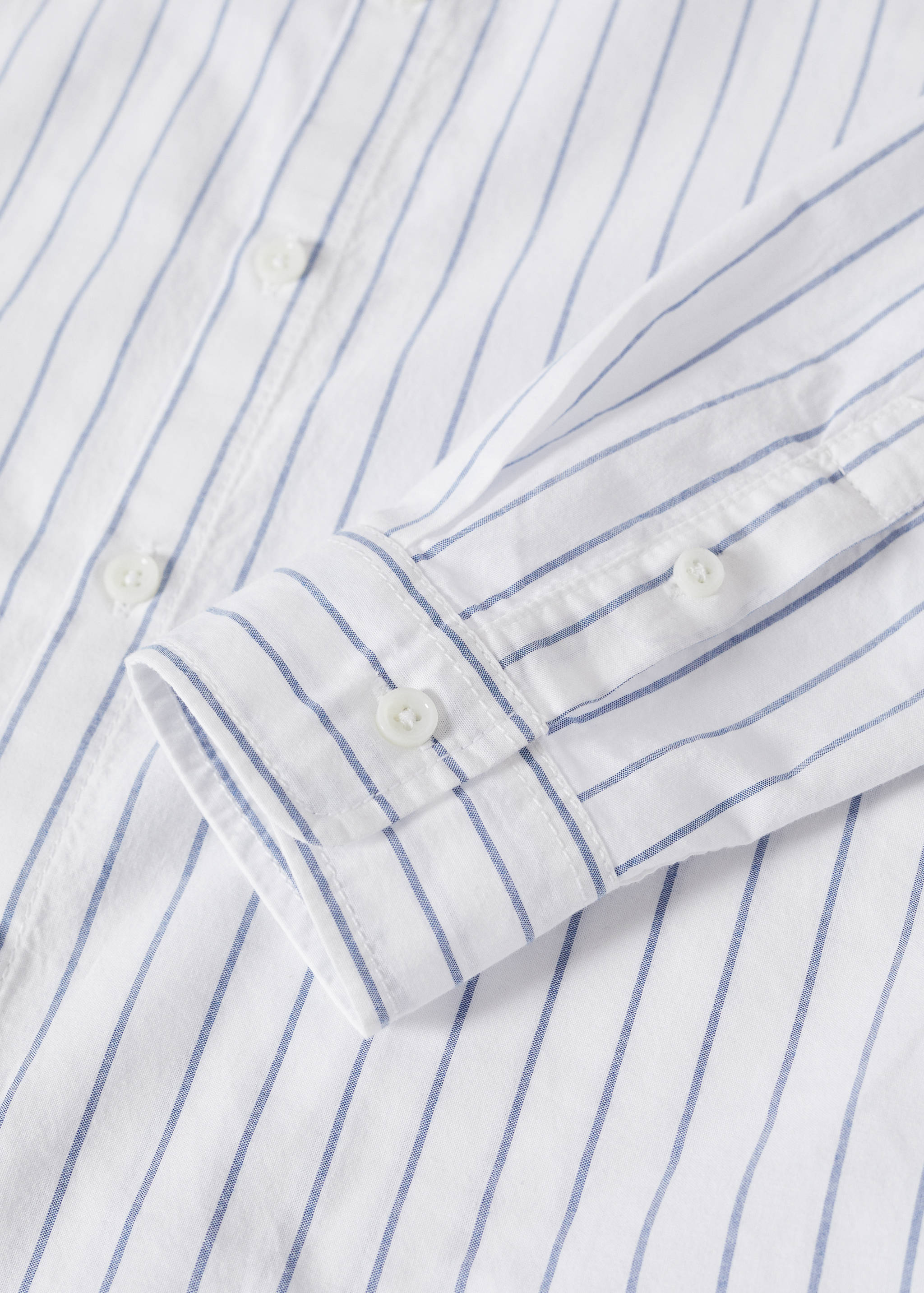Essential cotton-blend shirt - Details of the article 8