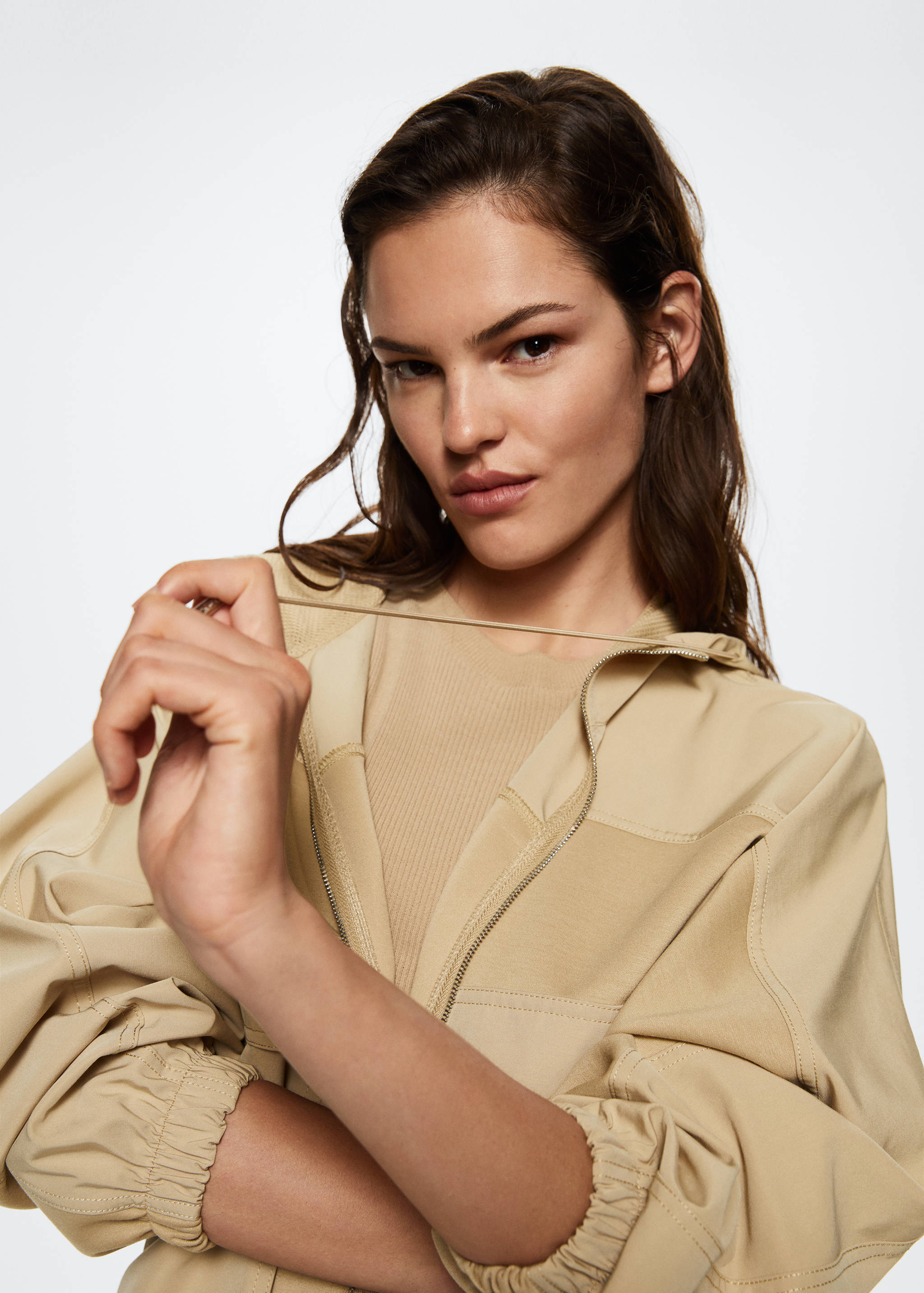 Sweat-shirt oversize poches  - Détail de l'article 1