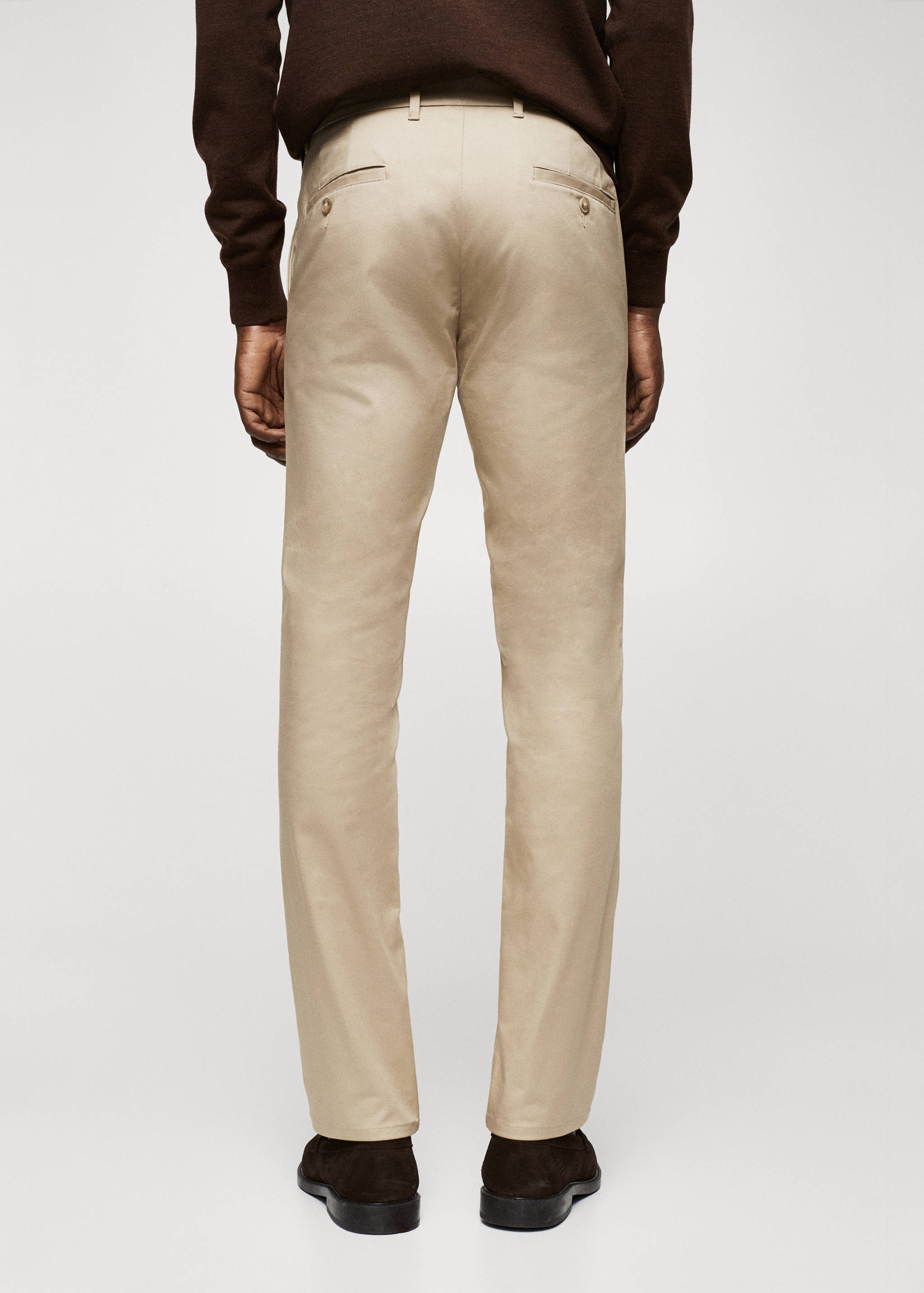 Pantalons xinesos skinny - Revers de l'article