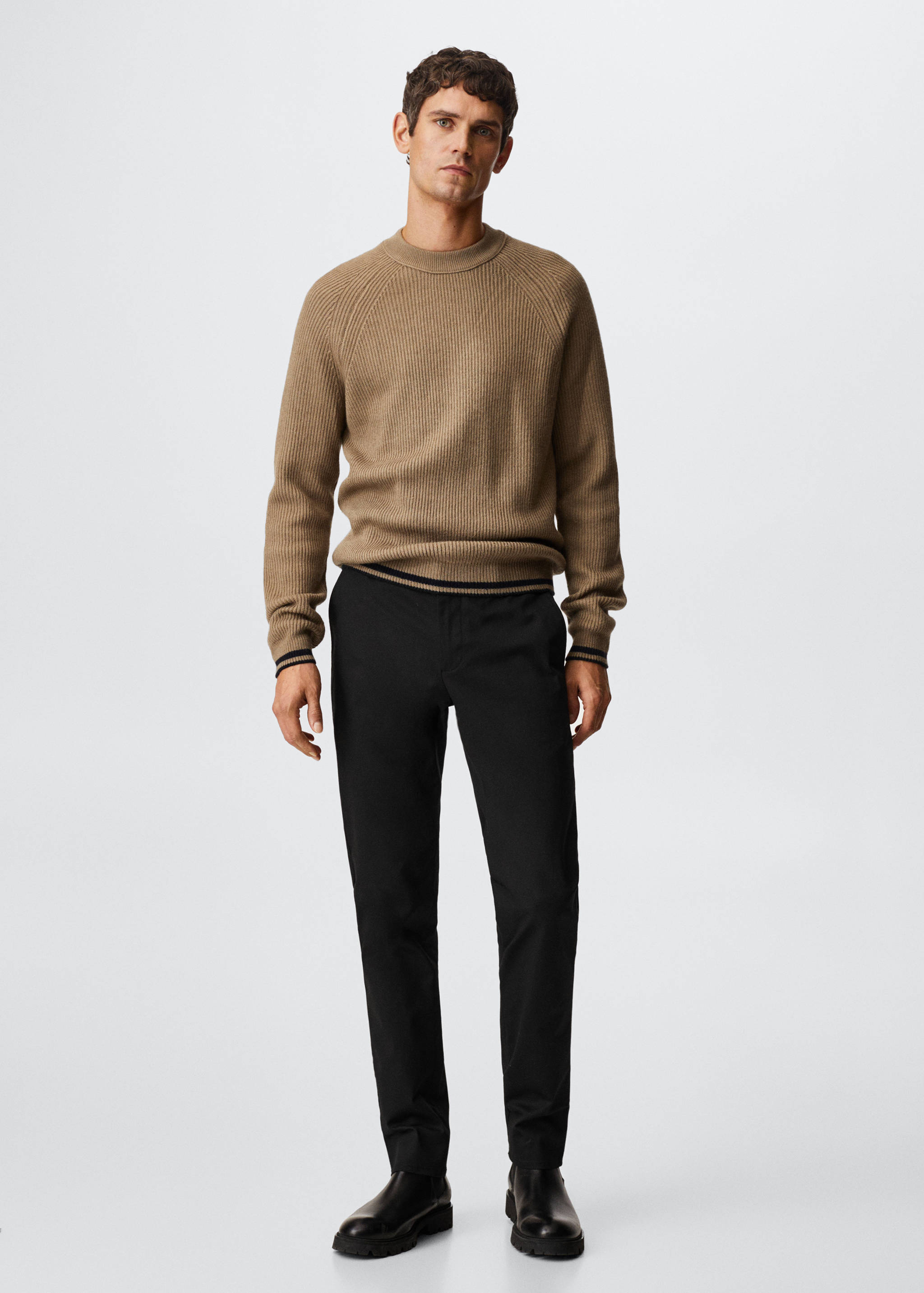 Skinny chino trousers - General plane