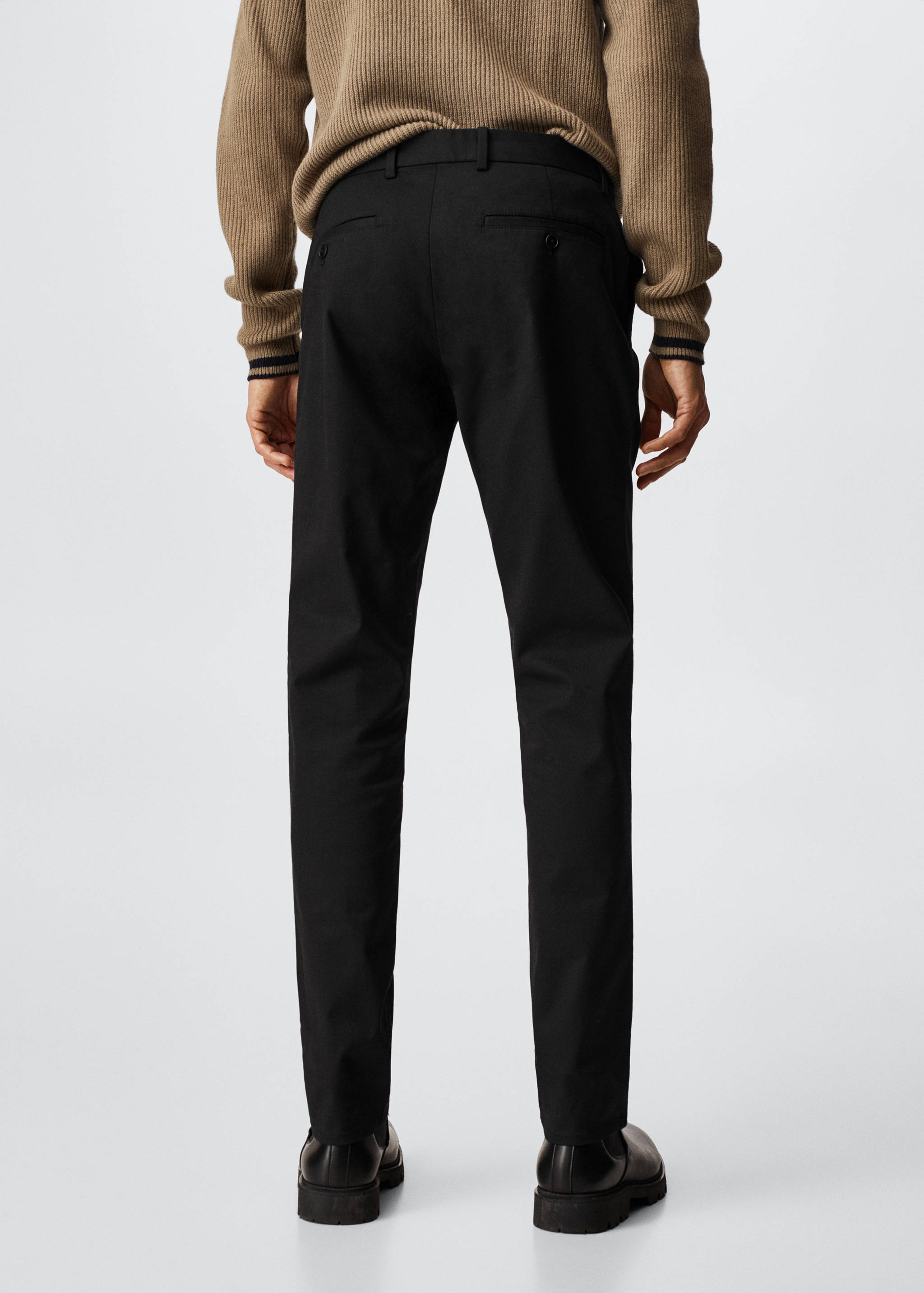 Skinny chino trousers - Reverse of the article