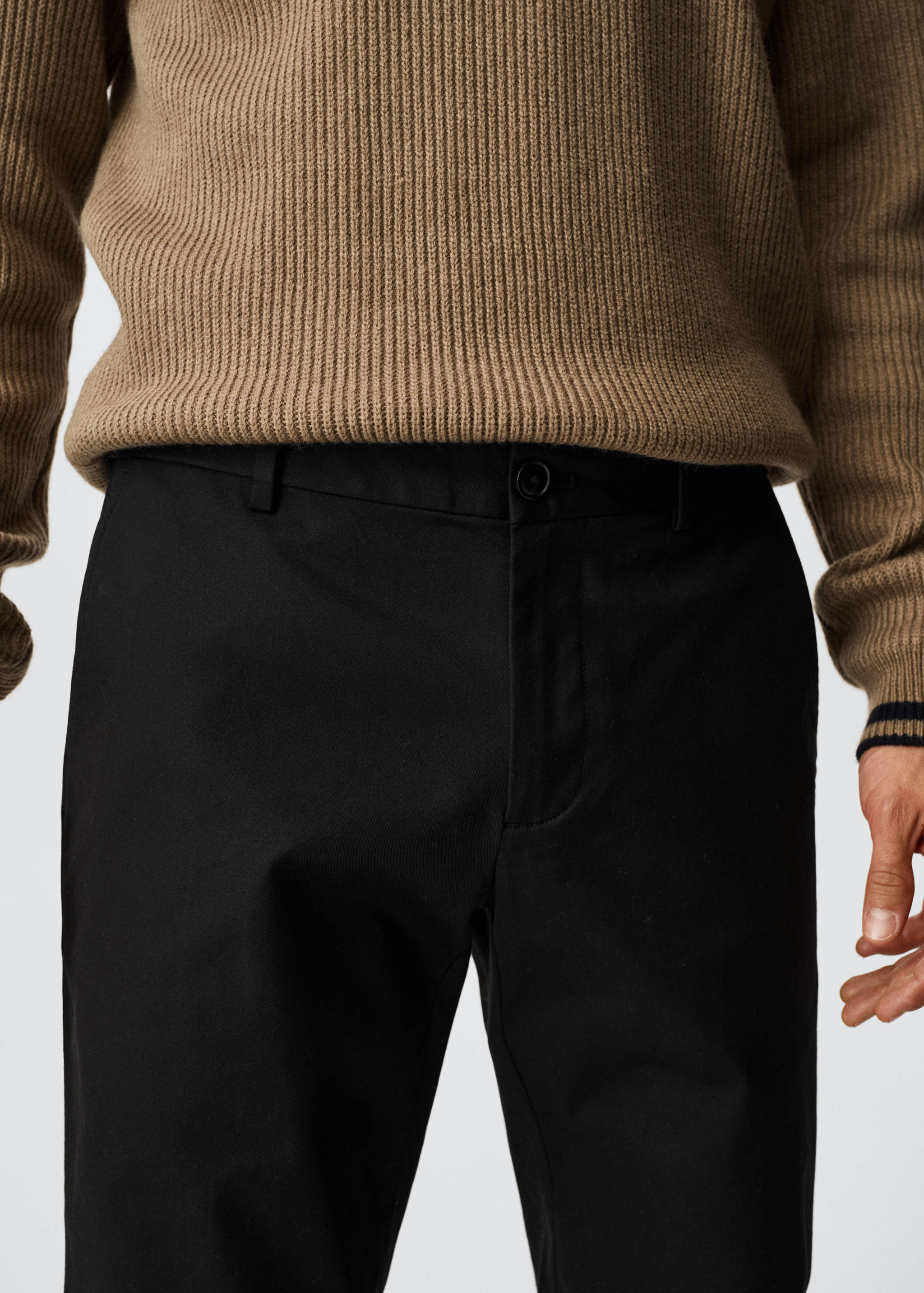 Skinny chino trousers - Details of the article 1