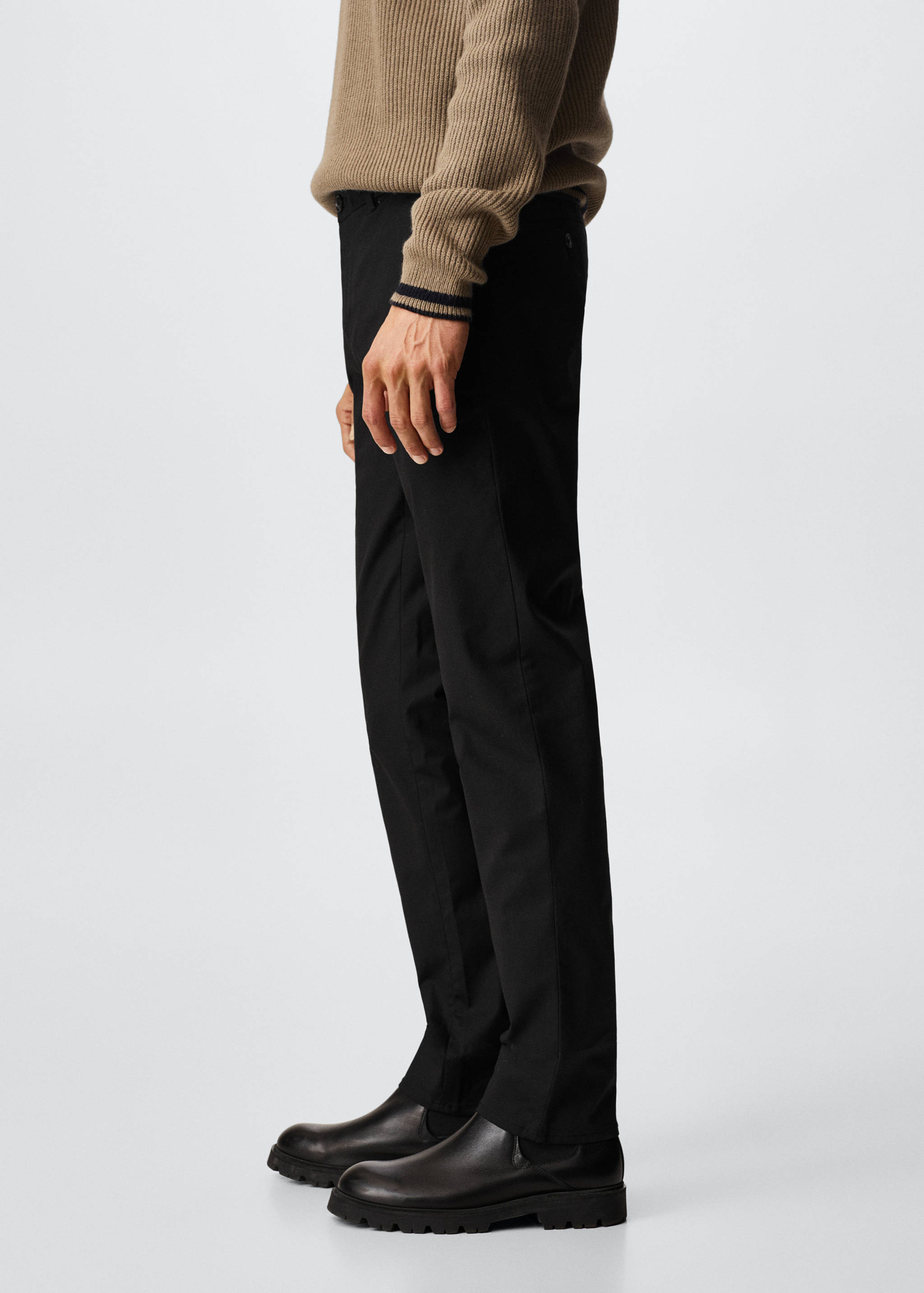Skinny chino trousers - Details of the article 6
