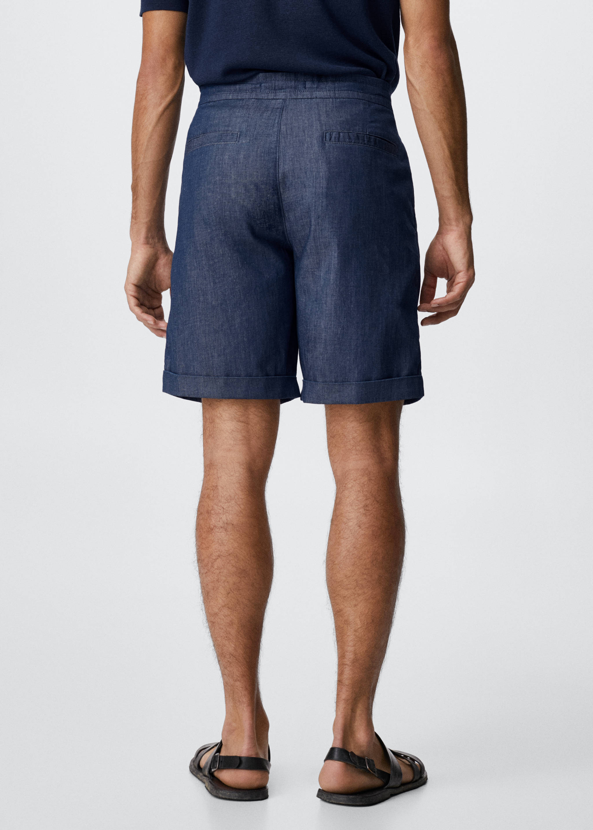 Bermudes denim cordill - Revers de l'article