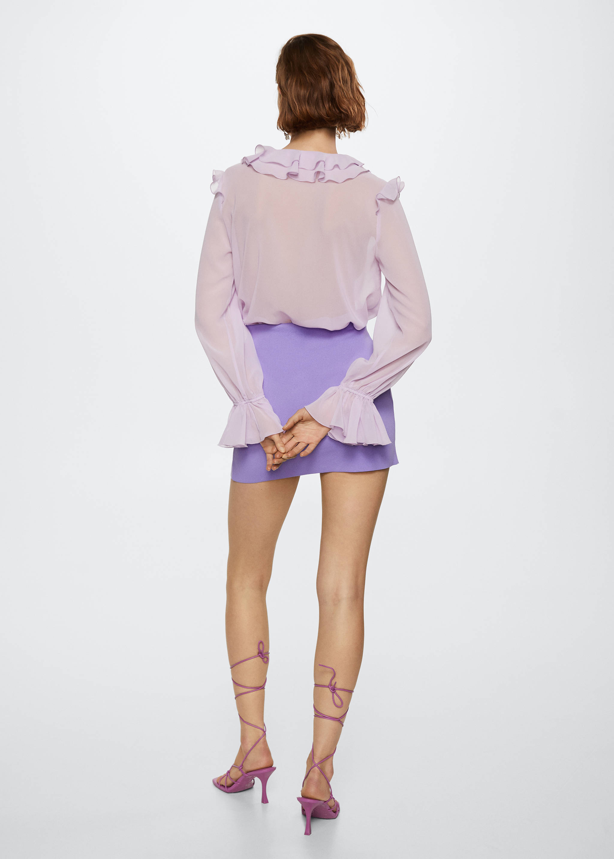 Minifaldilla punt - Revers de l'article