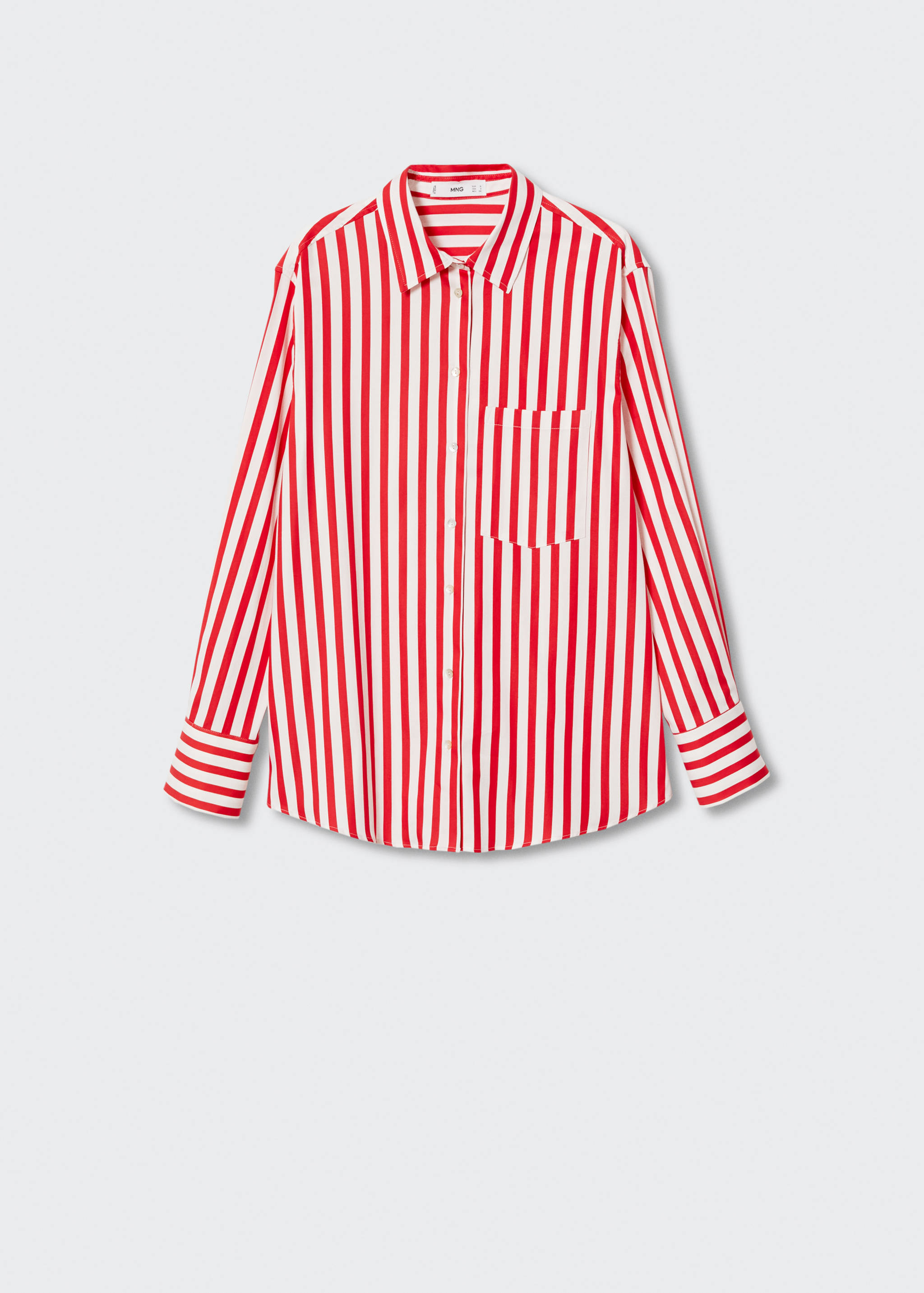 Striped cotton shirt - Article without model